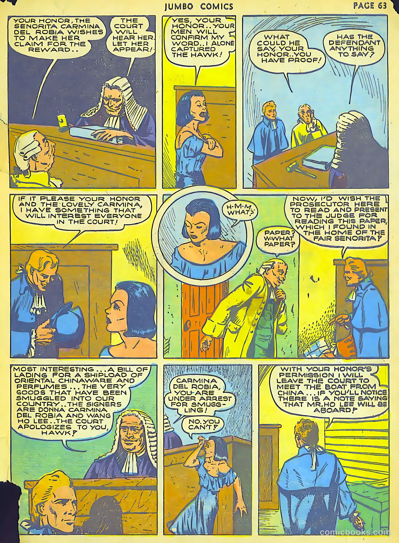 Jumbo Comics #26 (1941) — page 62 of 65