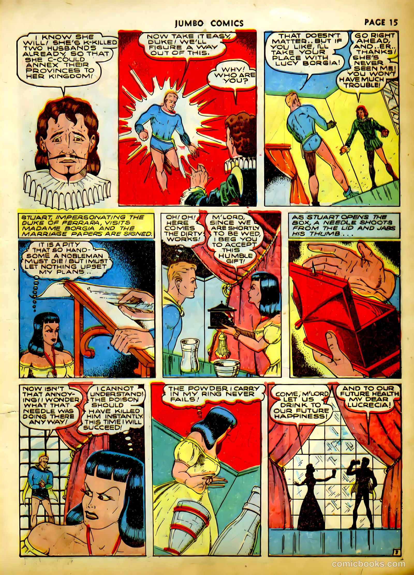 Jumbo Comics #27 (1941) — page 16 of 66