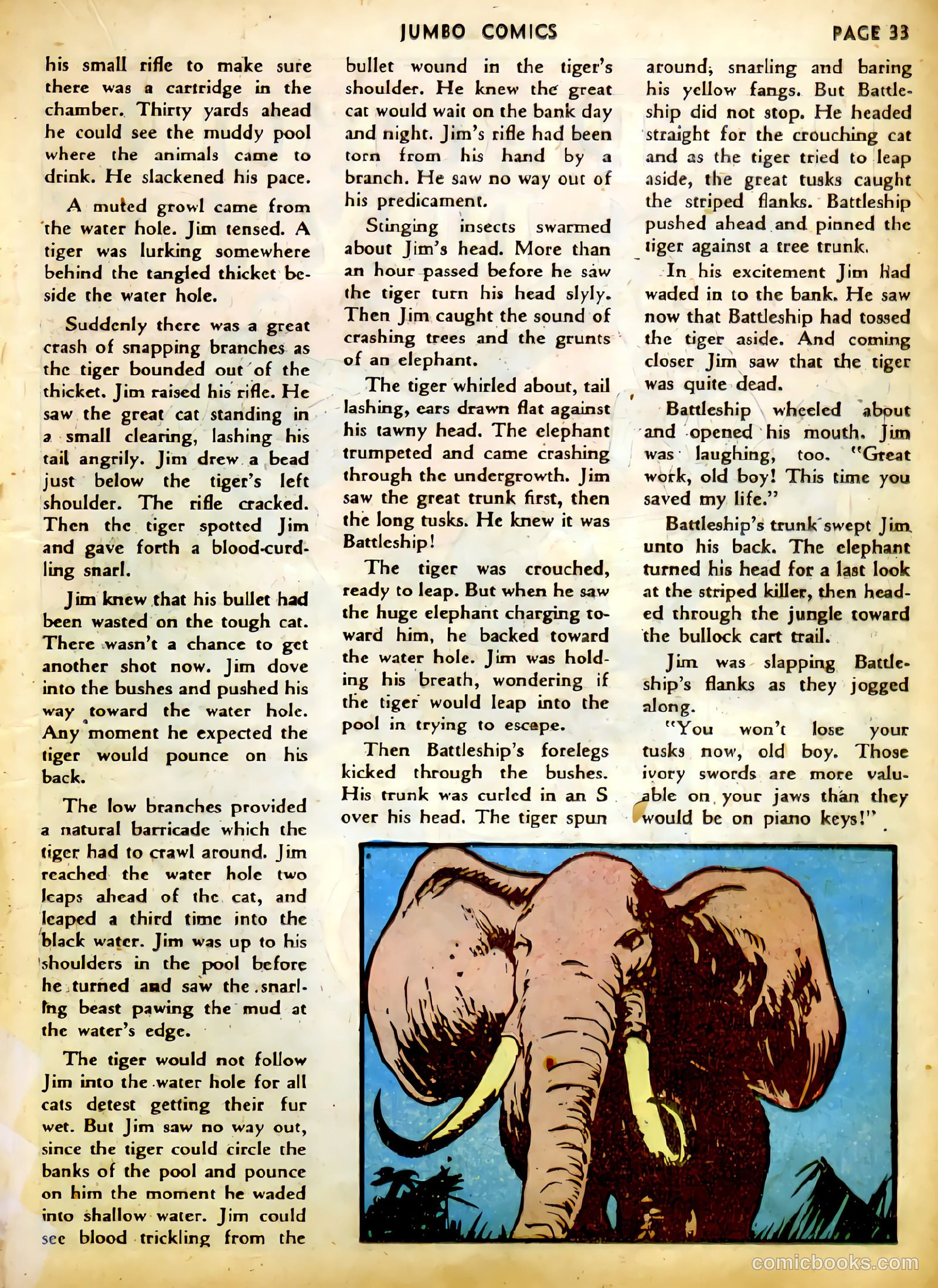 Jumbo Comics #27 (1941) — page 34 of 66