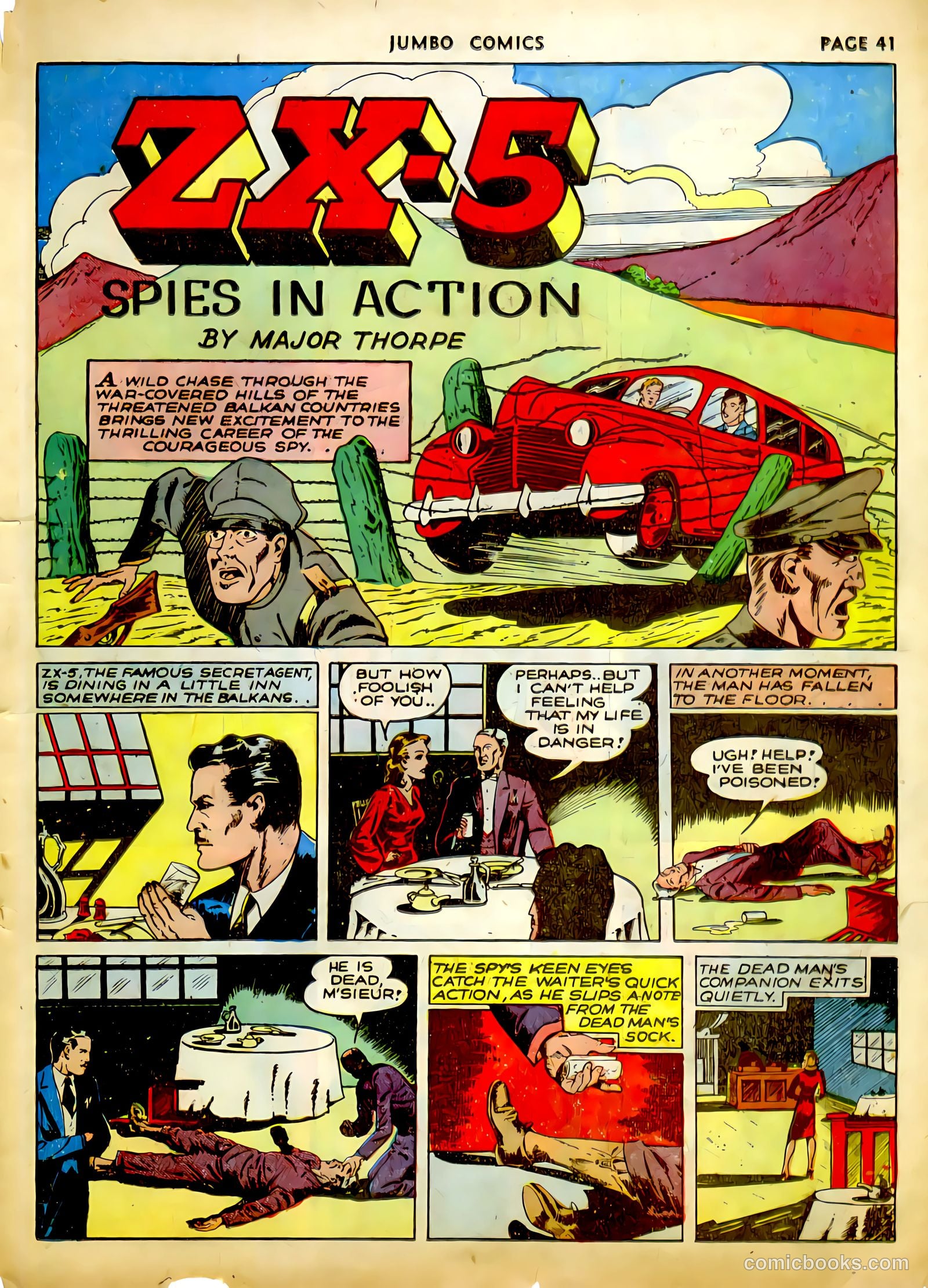 Jumbo Comics #27 (1941) — page 42 of 66