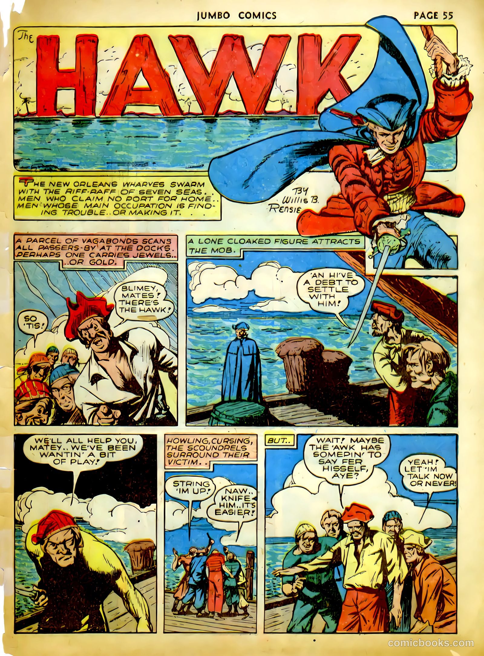 Jumbo Comics #27 (1941) — page 56 of 66