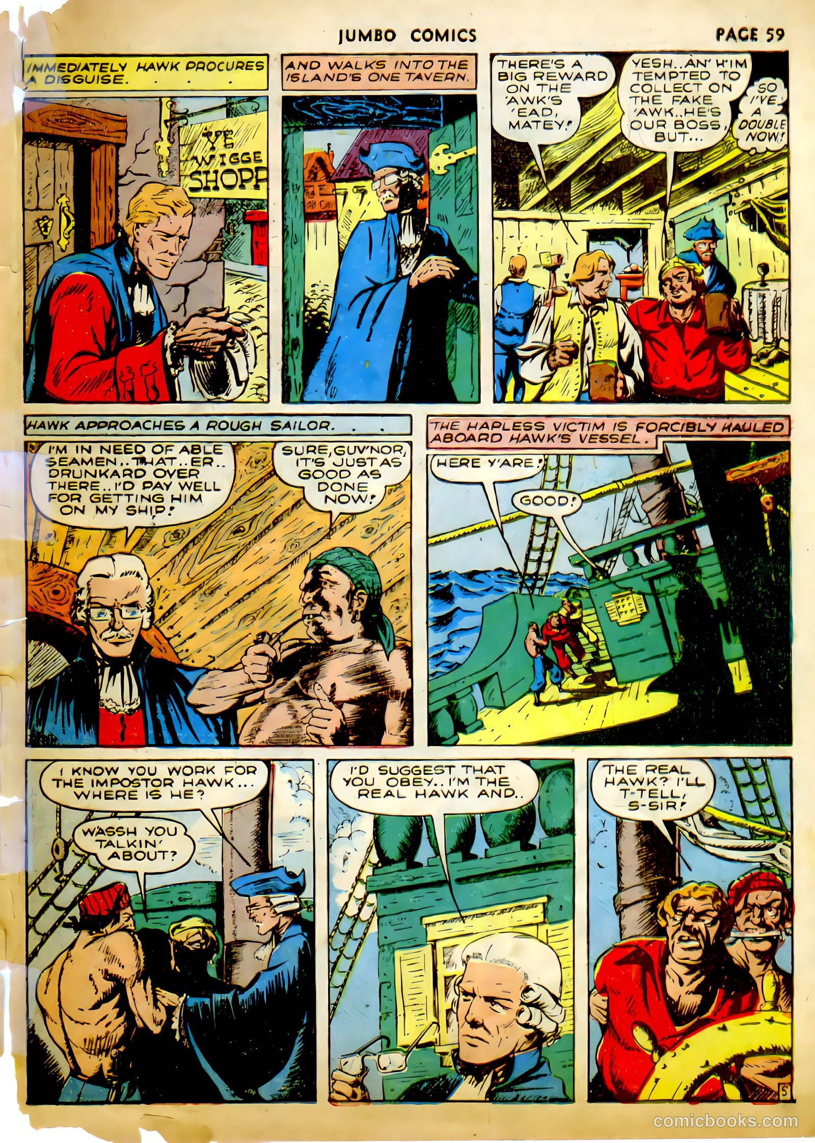 Jumbo Comics #27 (1941) — page 60 of 66