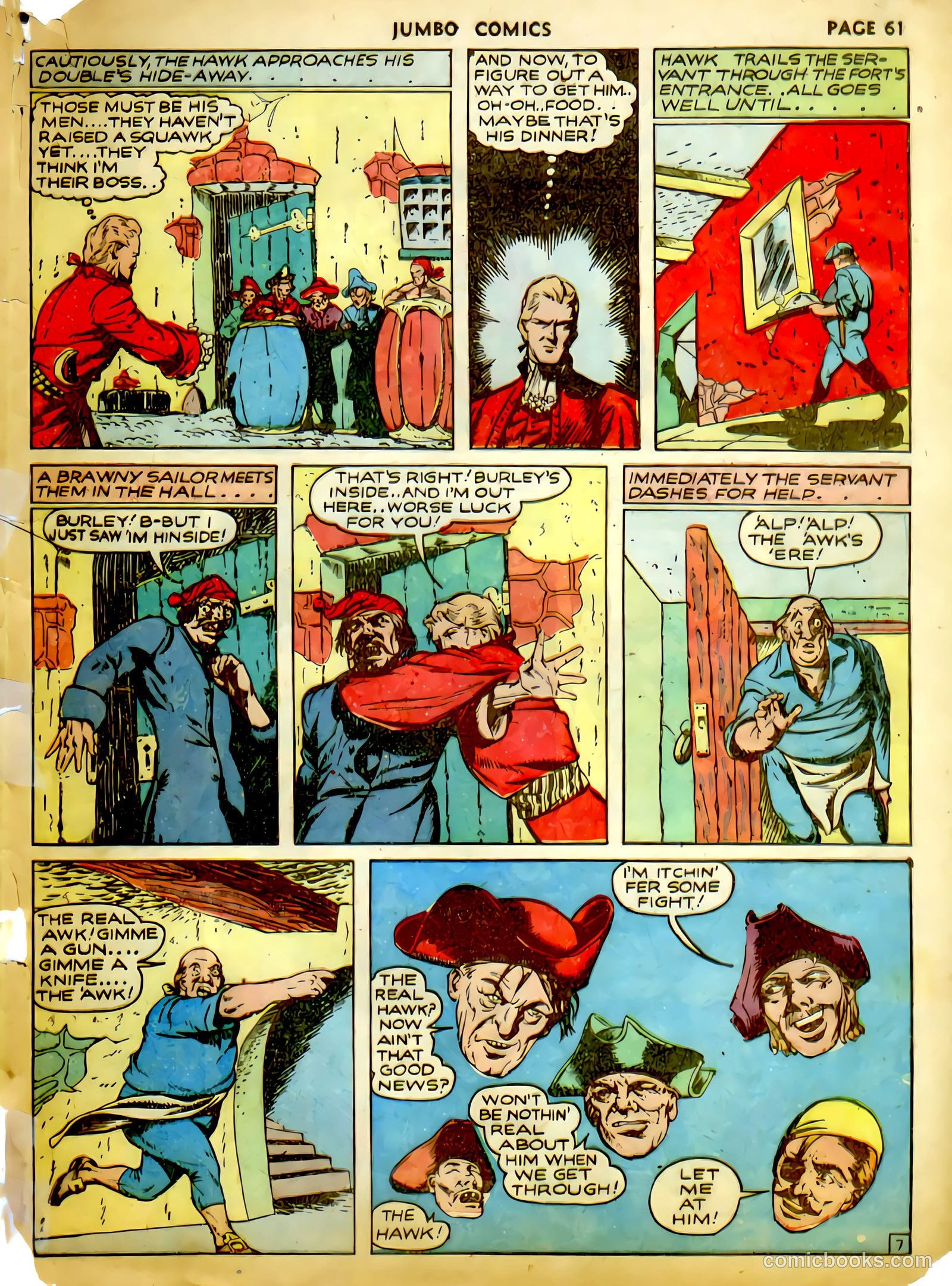 Jumbo Comics #27 (1941) — page 62 of 66