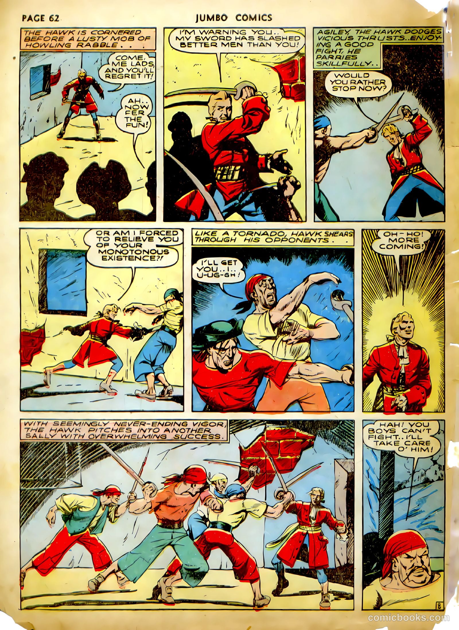 Jumbo Comics #27 (1941) — page 63 of 66