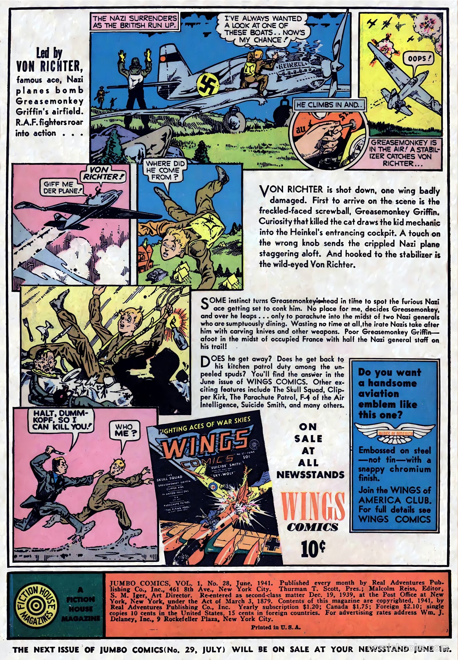 Jumbo Comics #28 (1941) — page 2 of 69