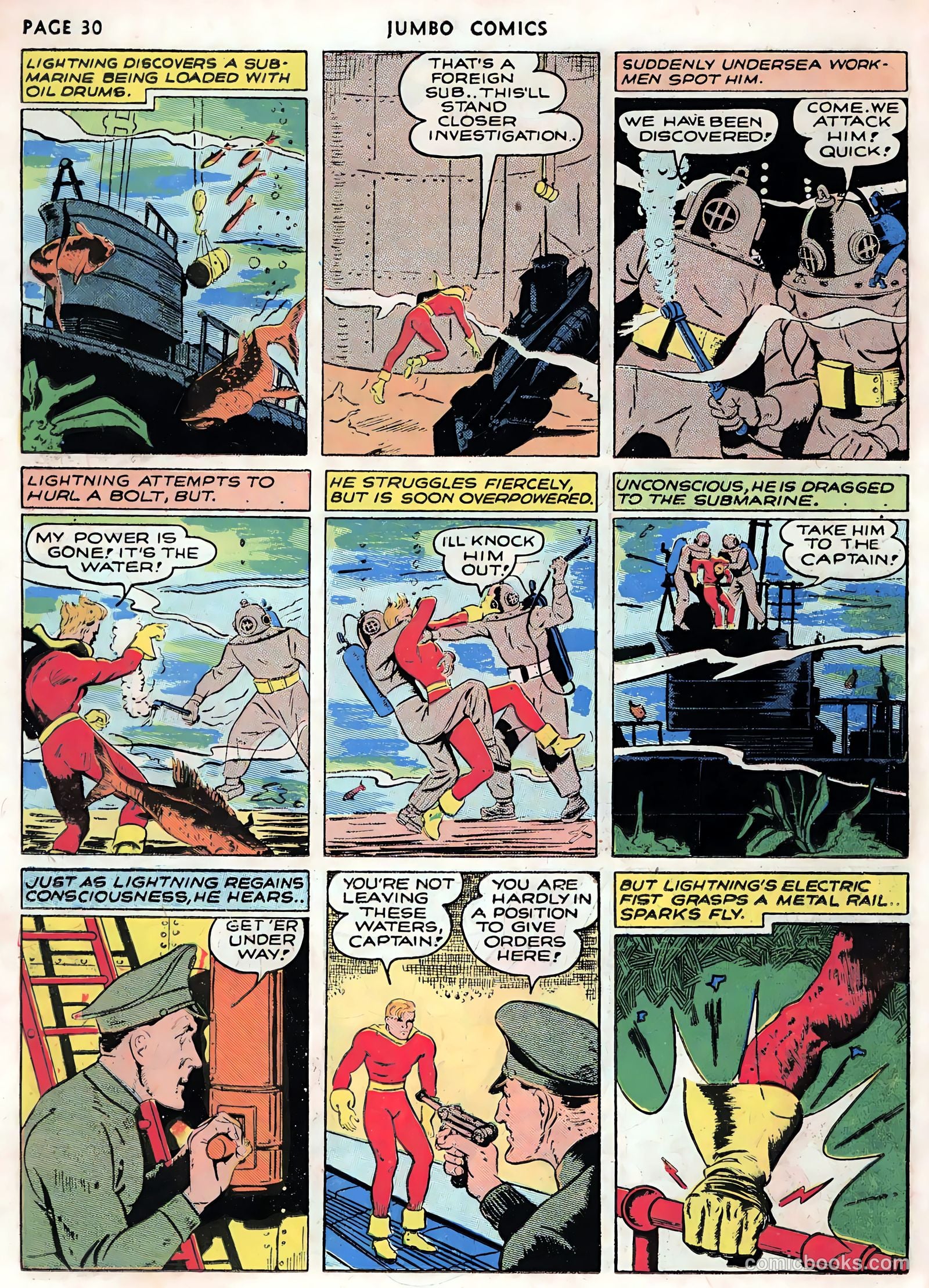 Jumbo Comics #28 (1941) — page 32 of 69
