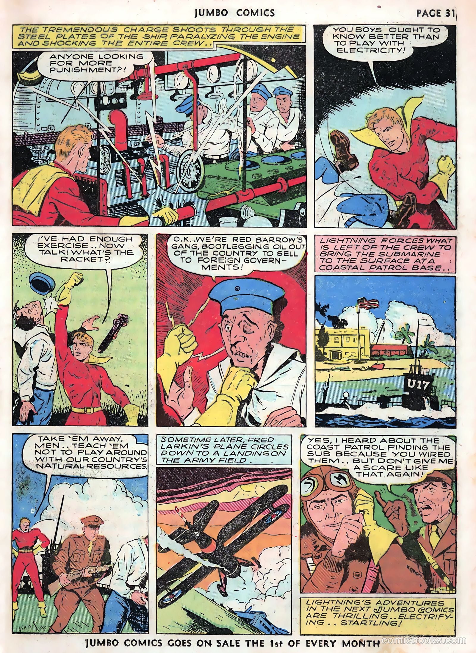 Jumbo Comics #28 (1941) — page 33 of 69