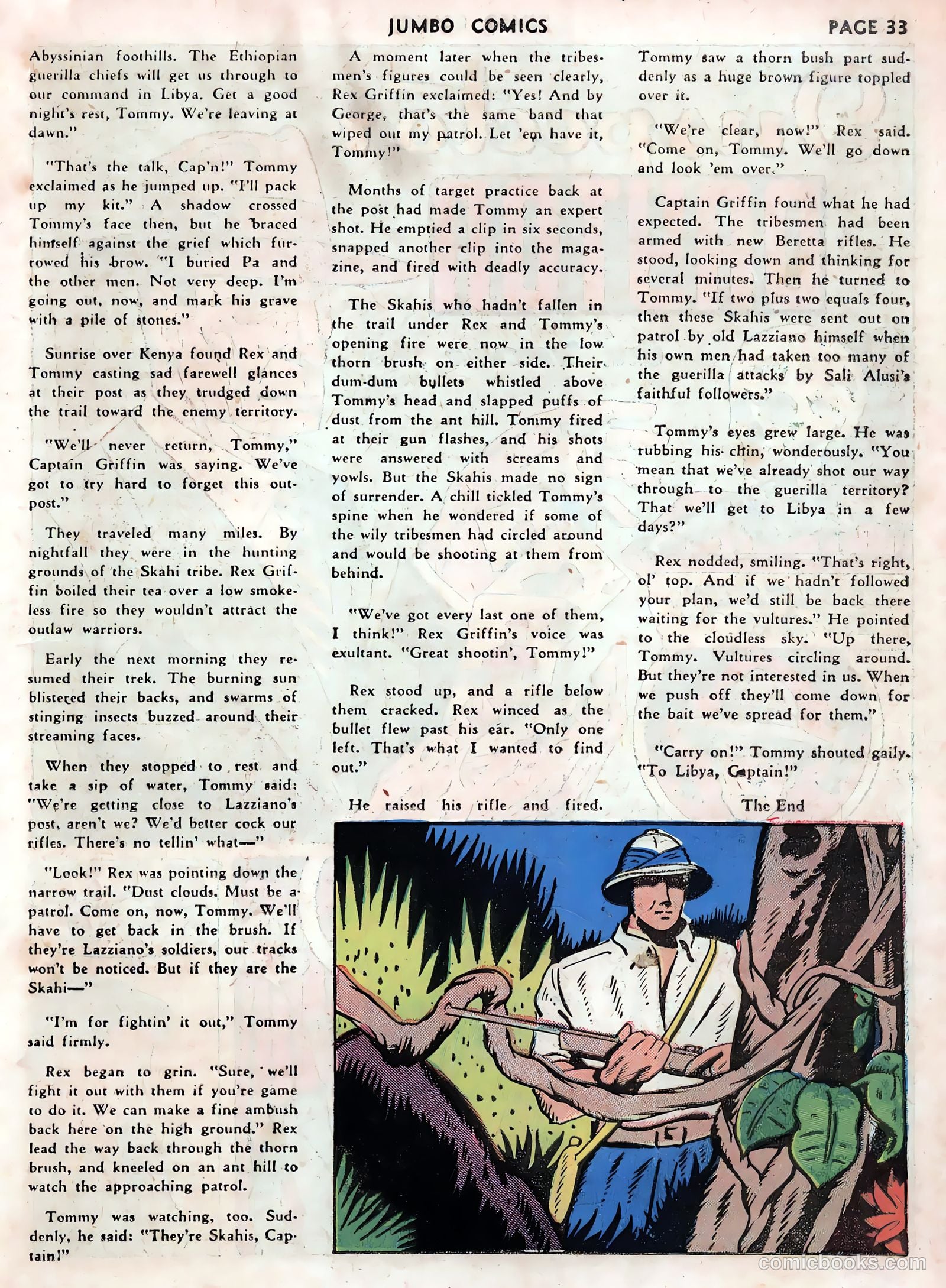 Jumbo Comics #28 (1941) — page 35 of 69
