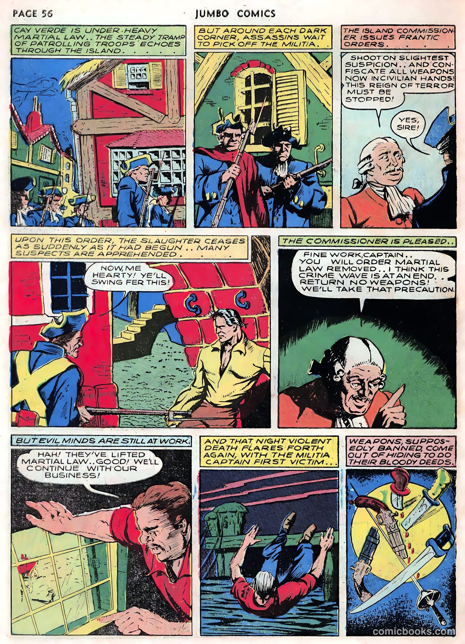 Jumbo Comics #28 (1941) — page 58 of 69