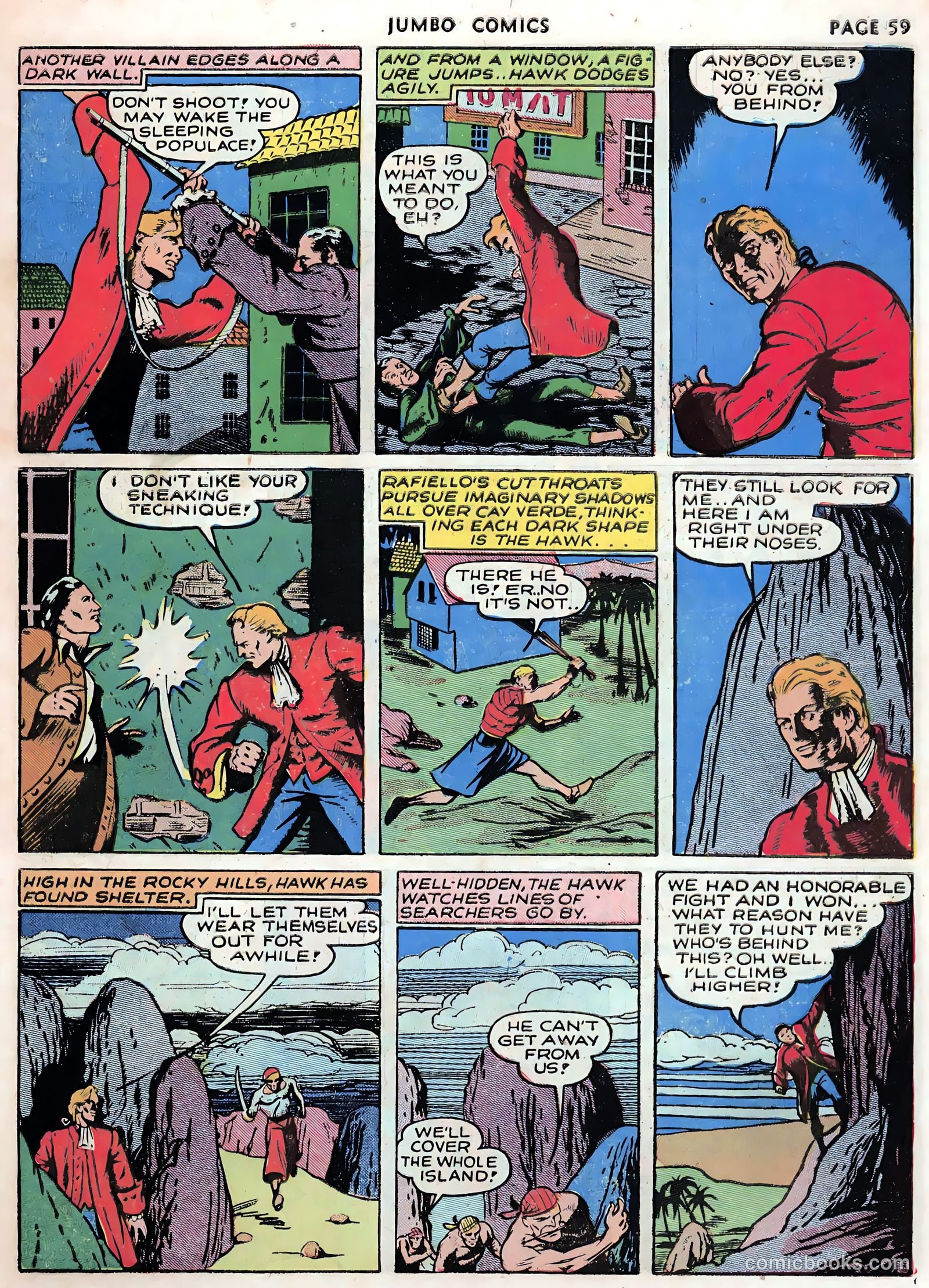 Jumbo Comics #28 (1941) — page 61 of 69