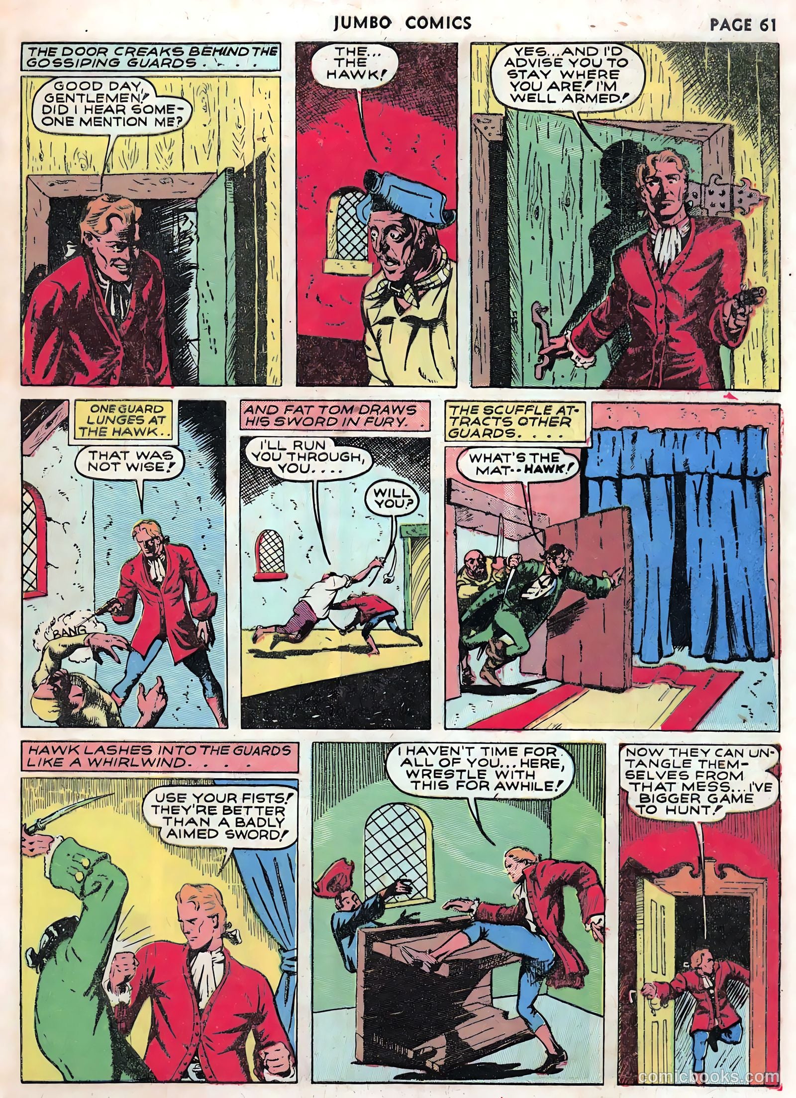 Jumbo Comics #28 (1941) — page 63 of 69