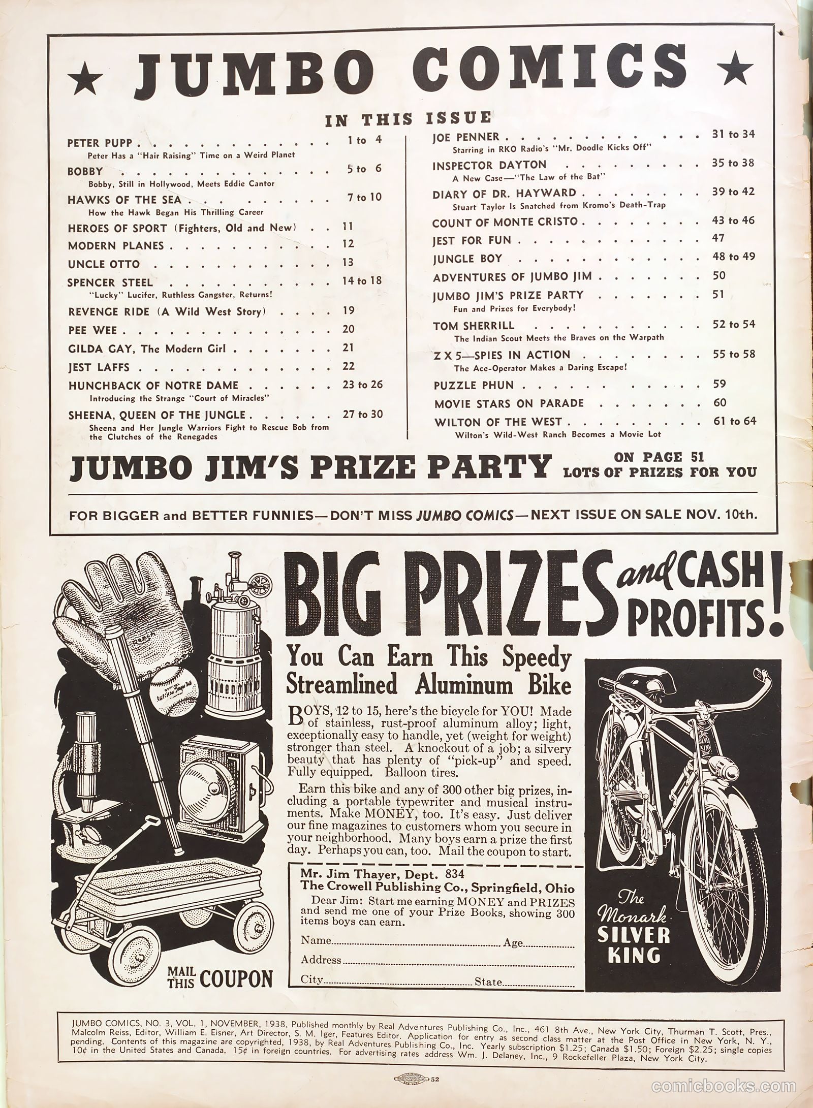 Jumbo Comics #3 (1938) — page 2 of 68