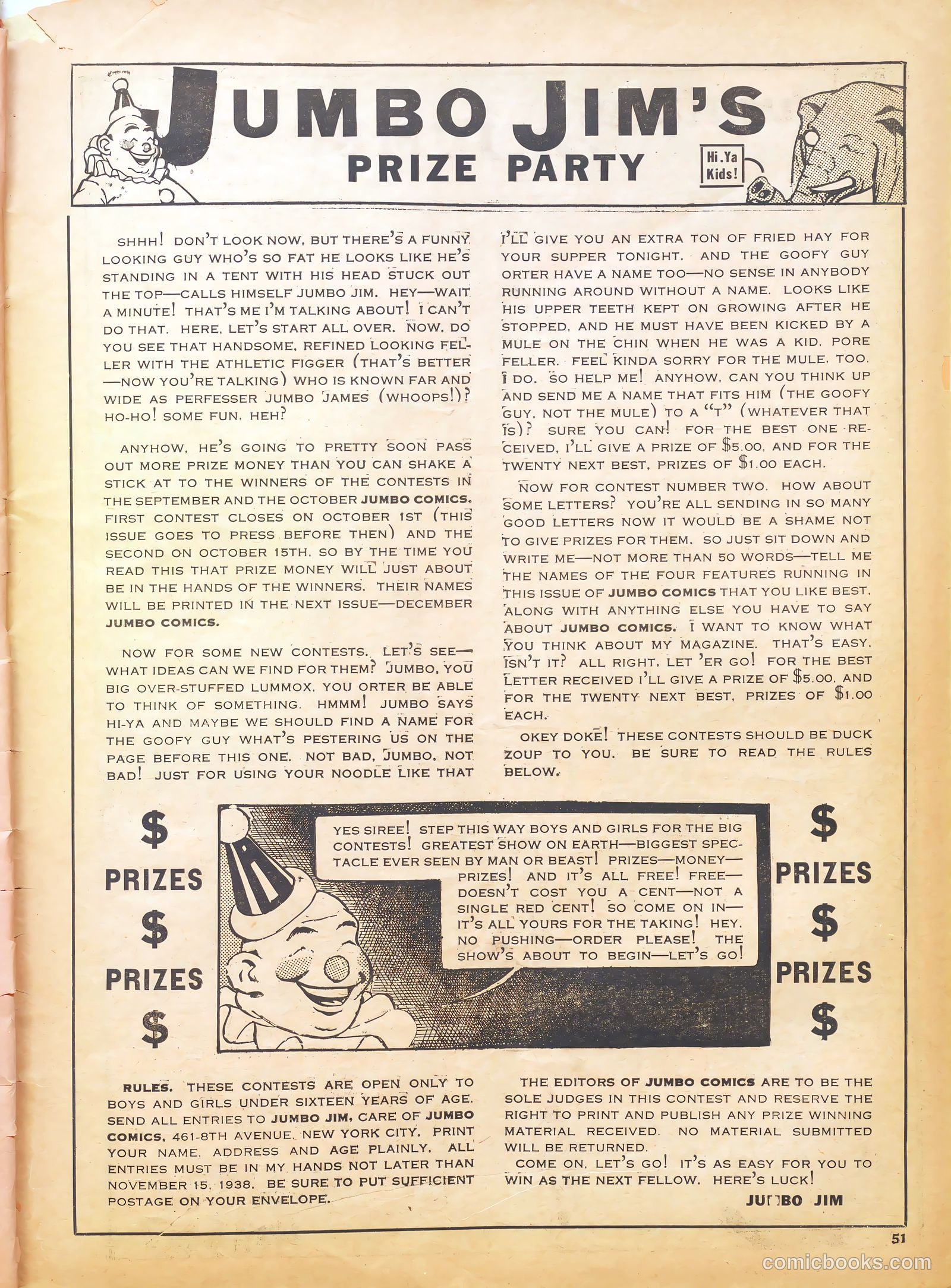 Jumbo Comics #3 (1938) — page 53 of 68