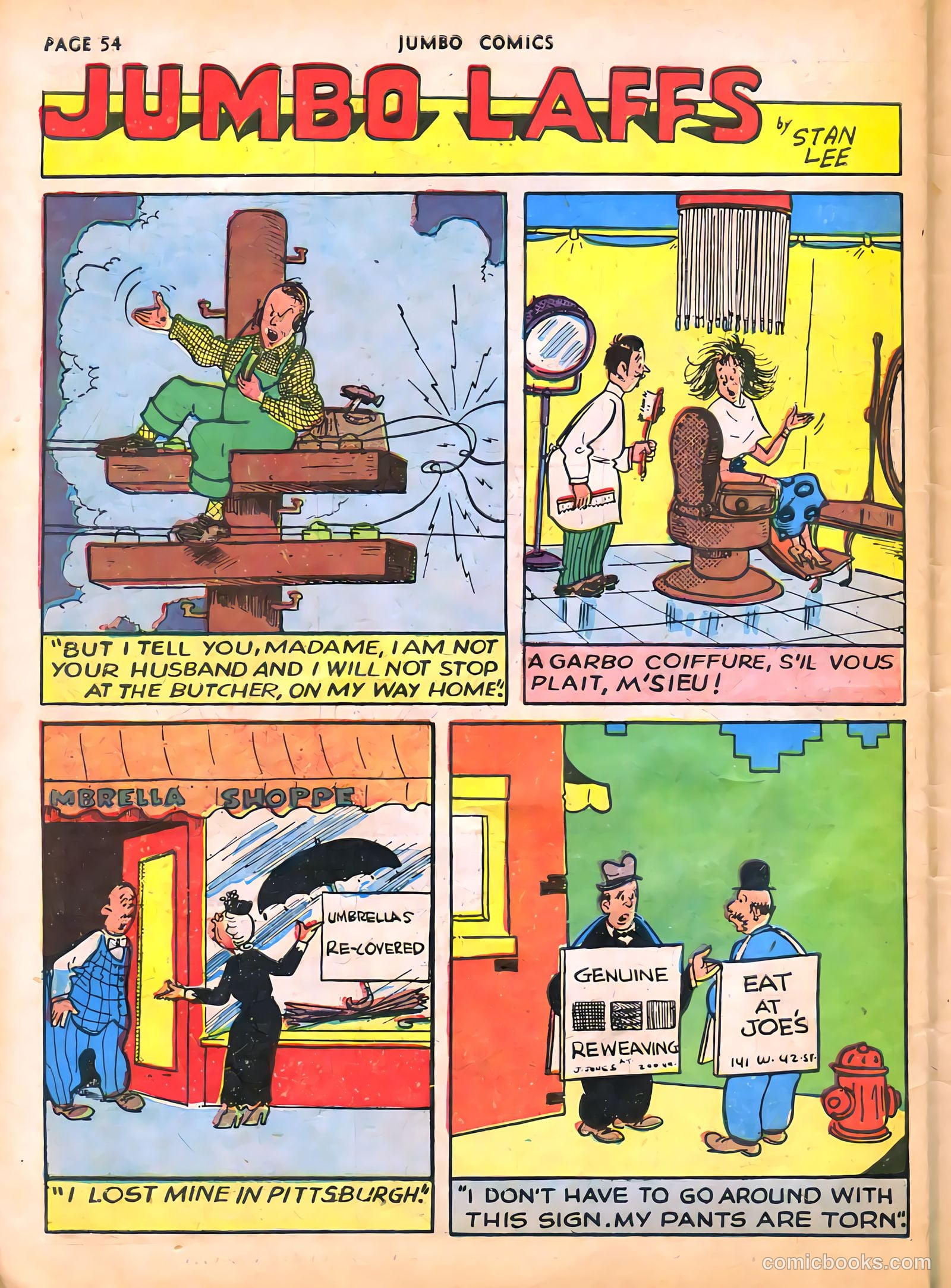 Jumbo Comics #30 (1941) — page 56 of 68