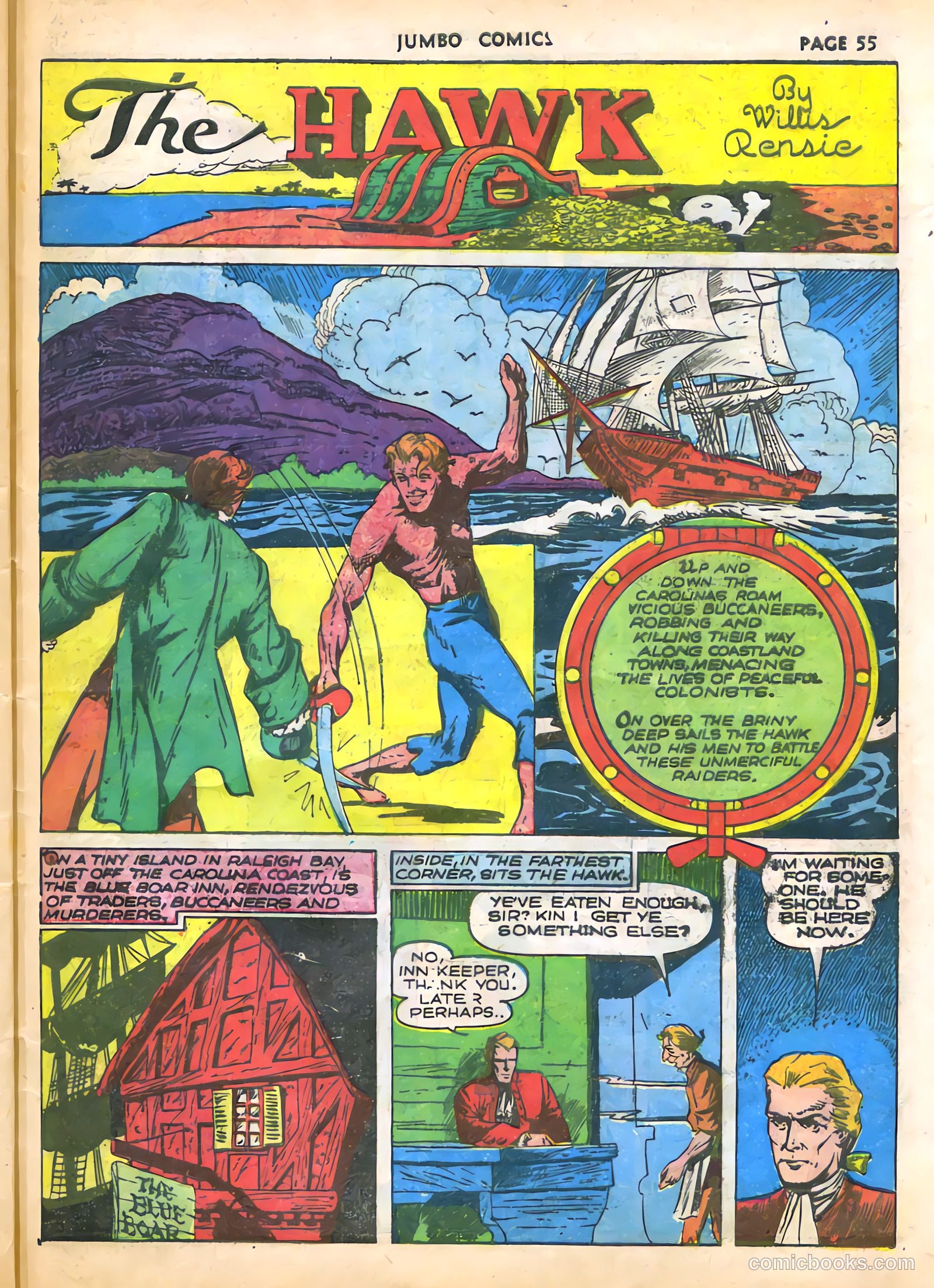 Jumbo Comics #30 (1941) — page 57 of 68