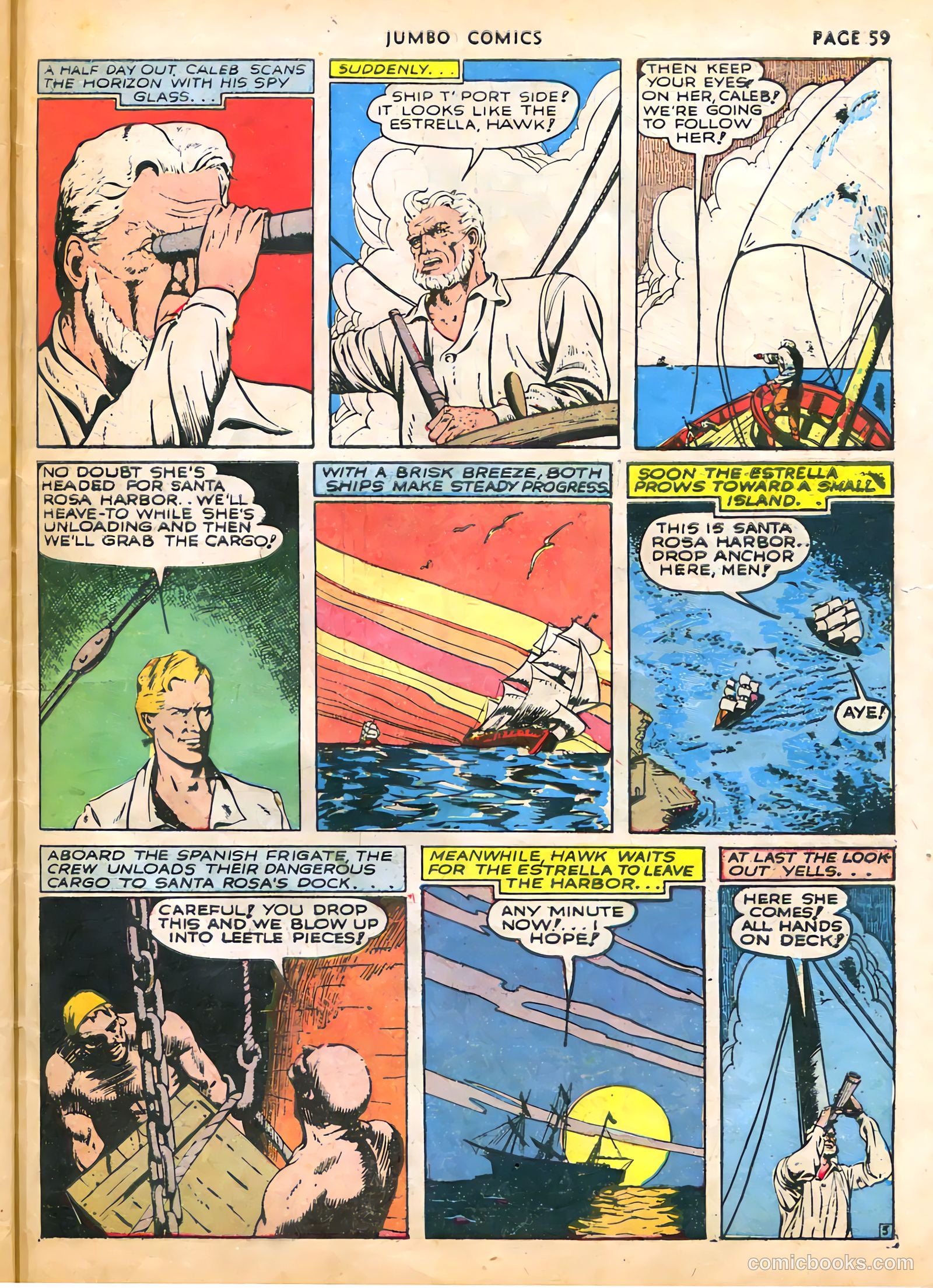 Jumbo Comics #30 (1941) — page 61 of 68