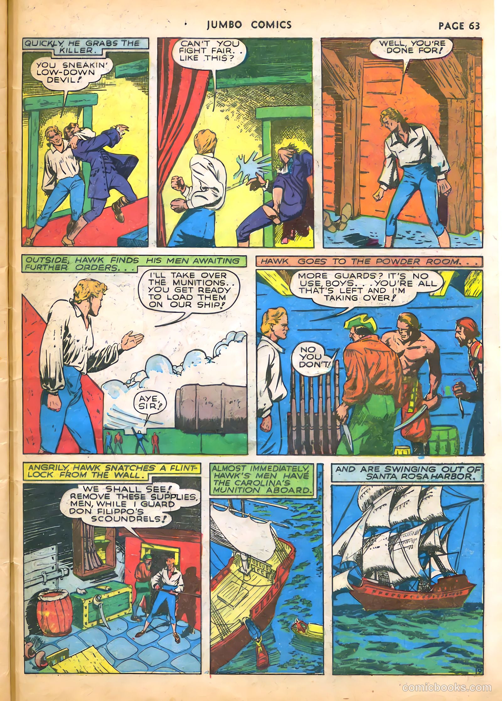 Jumbo Comics #30 (1941) — page 65 of 68