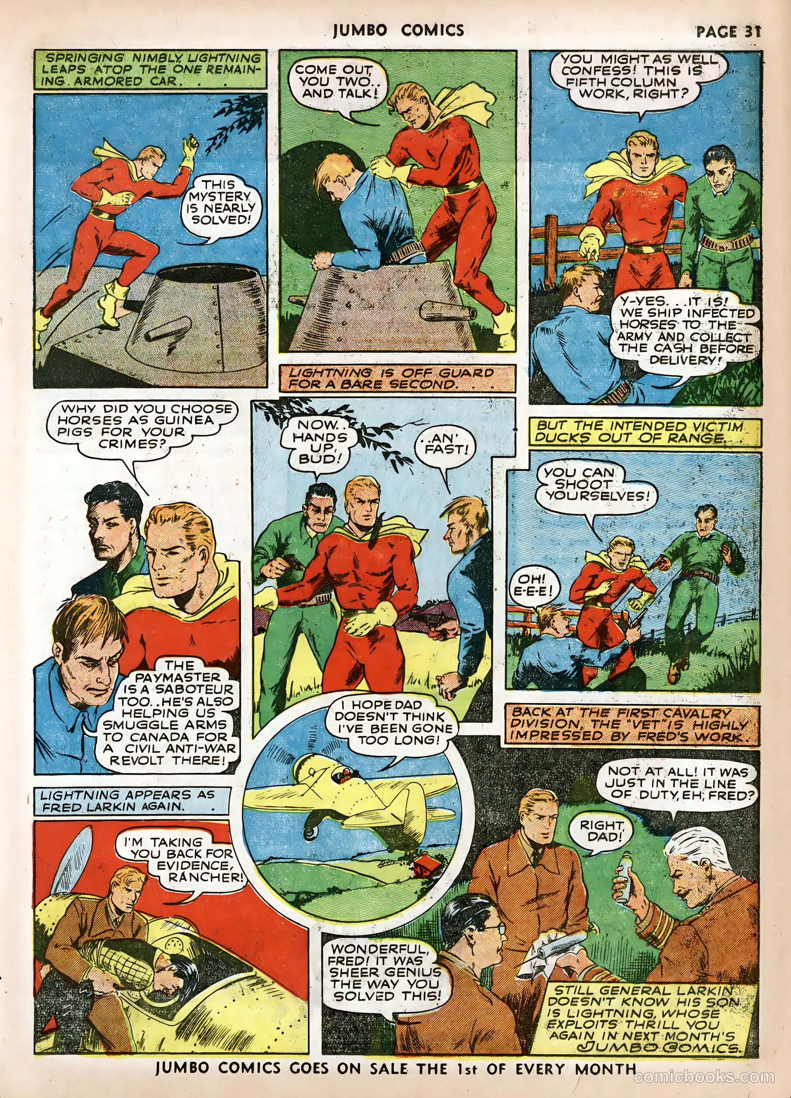 Jumbo Comics #31 (1941) — page 33 of 69