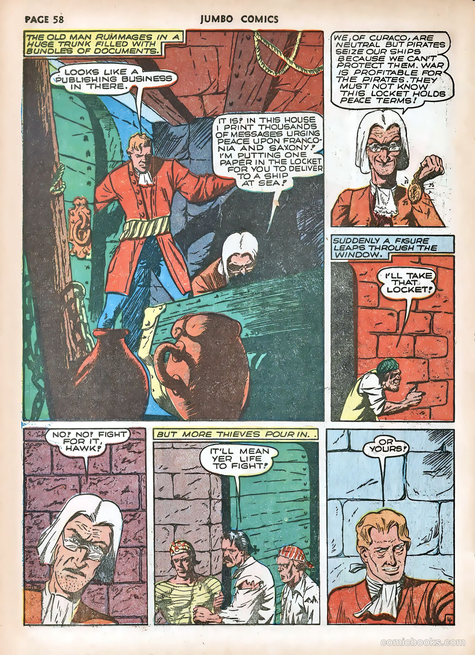 Jumbo Comics #31 (1941) — page 60 of 69