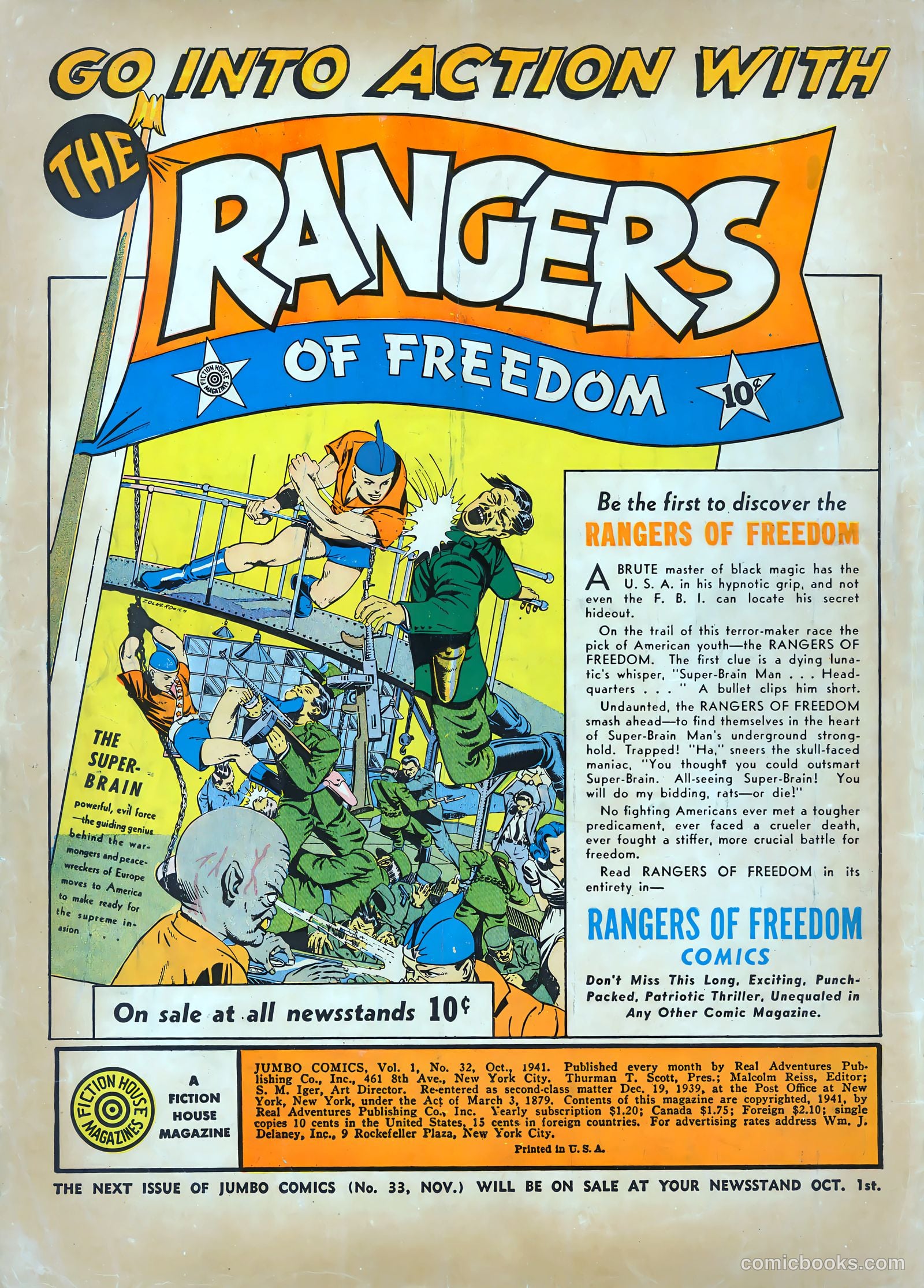 Jumbo Comics #32 (1941) — page 2 of 68