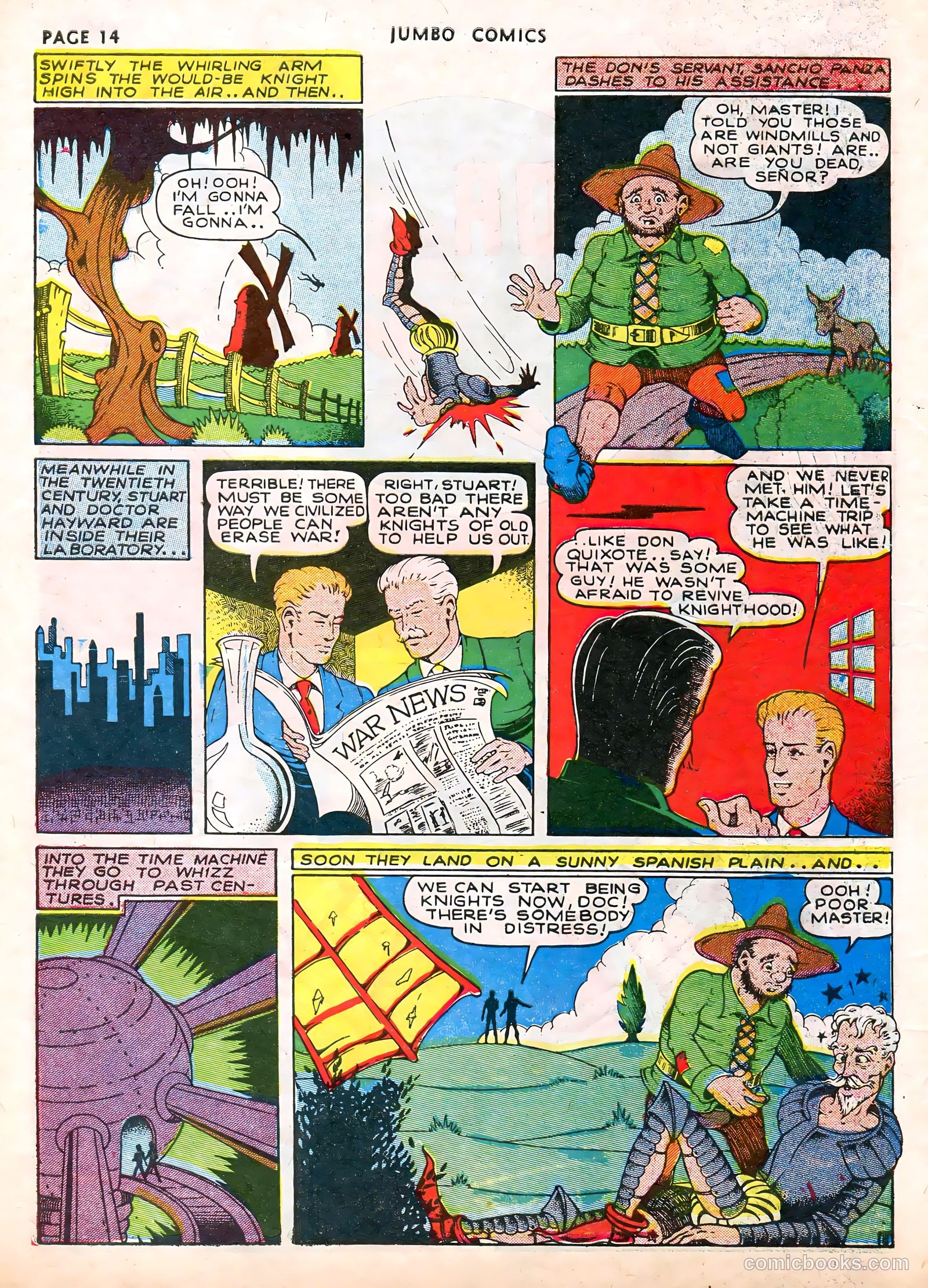 Jumbo Comics #32 (1941) — page 16 of 68