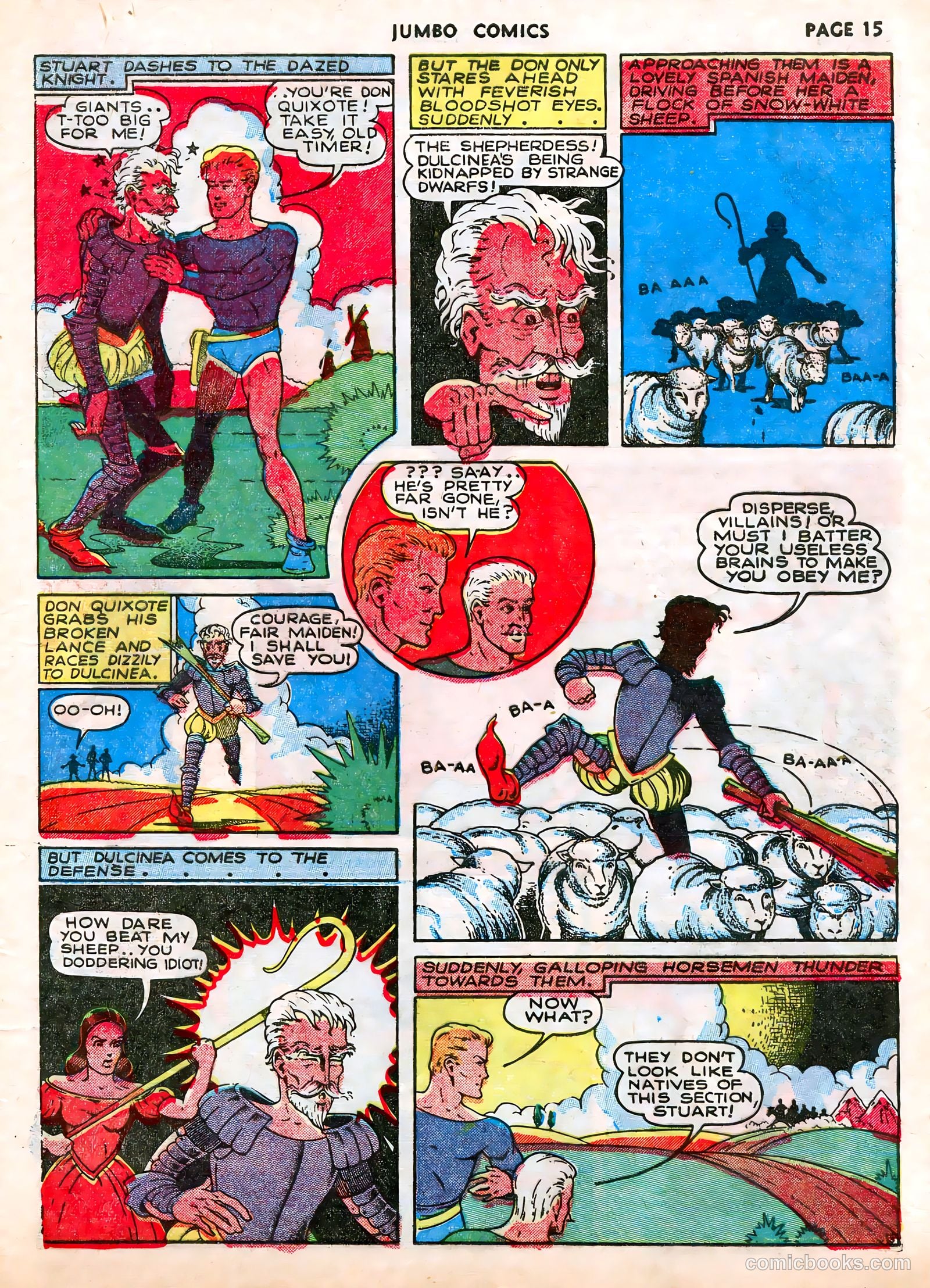 Jumbo Comics #32 (1941) — page 17 of 68
