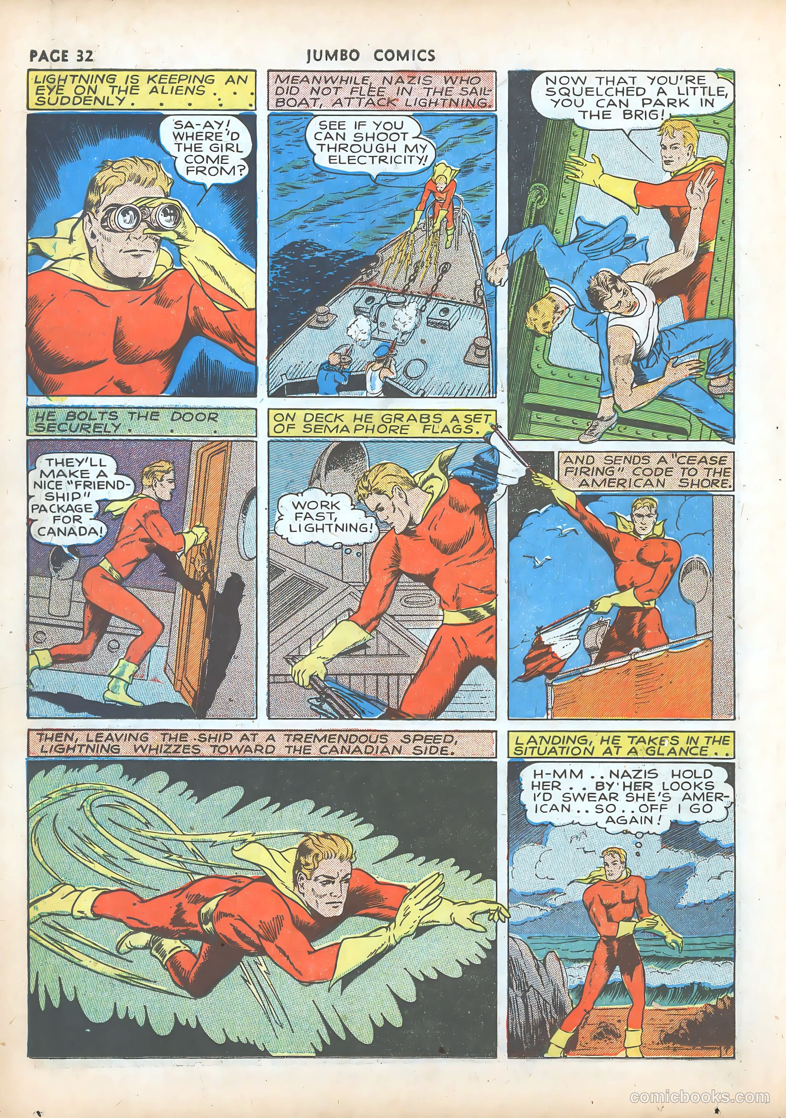 Jumbo Comics #32 (1941) — page 34 of 68