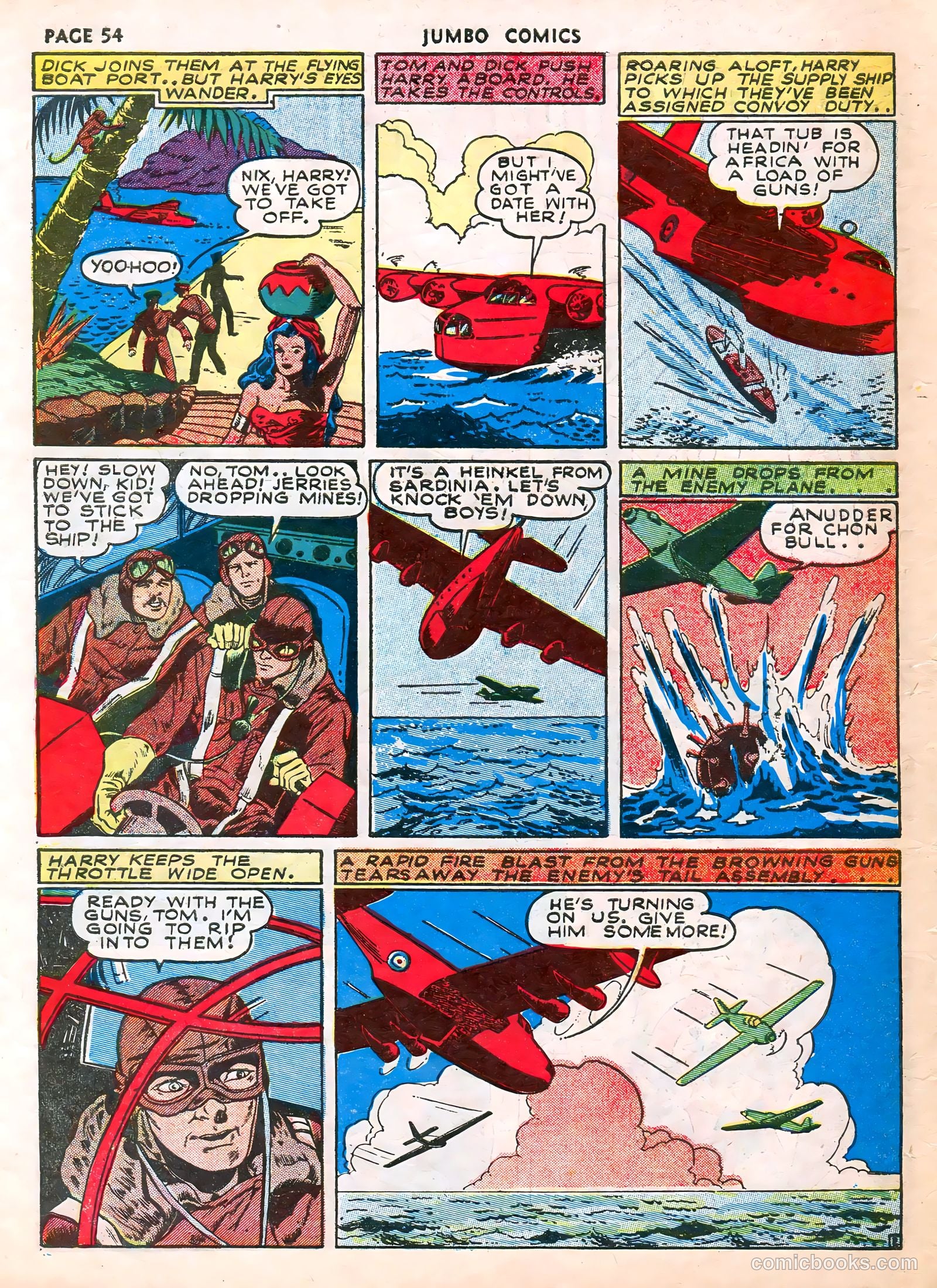 Jumbo Comics #32 (1941) — page 56 of 68