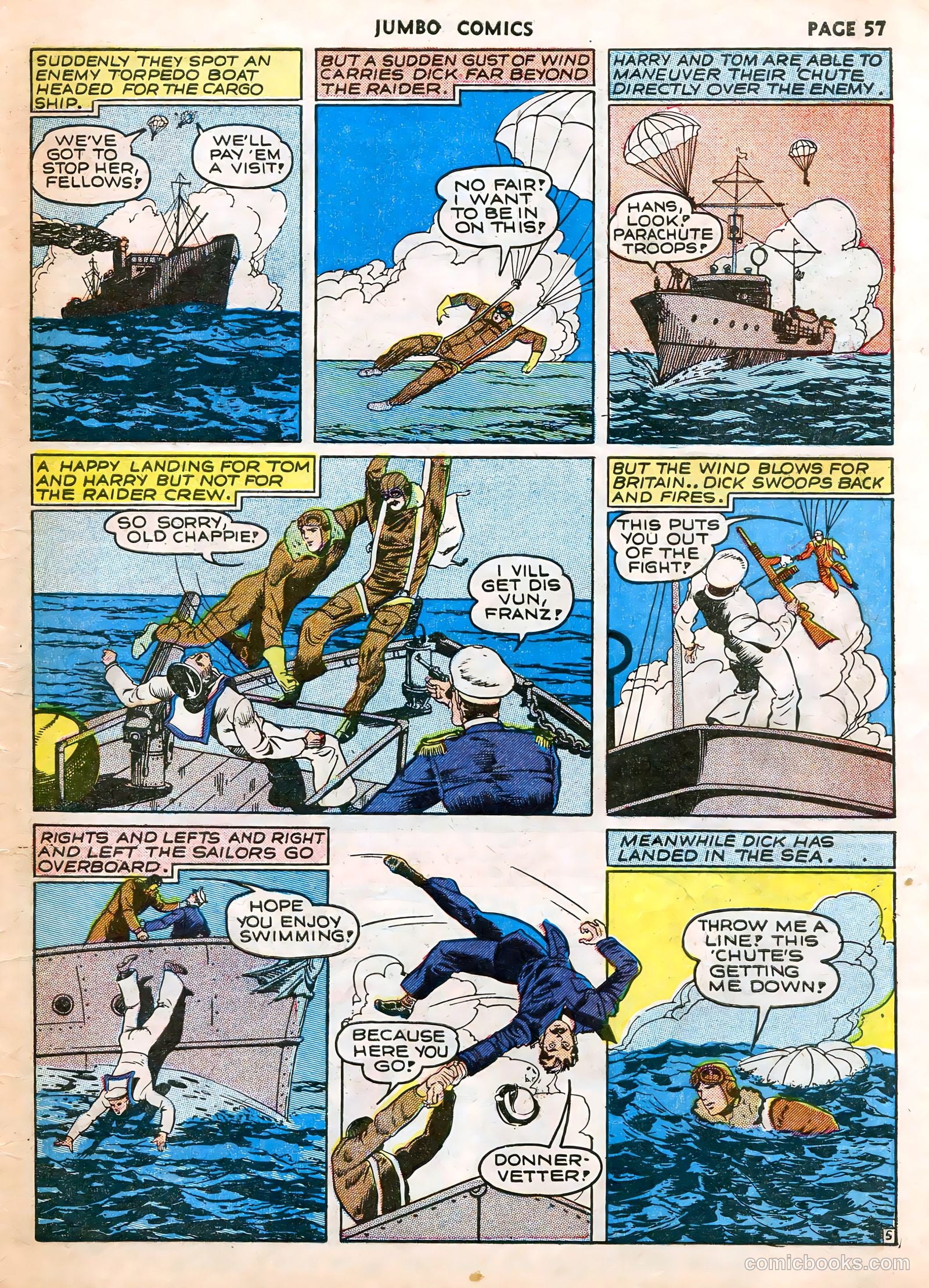 Jumbo Comics #32 (1941) — page 59 of 68