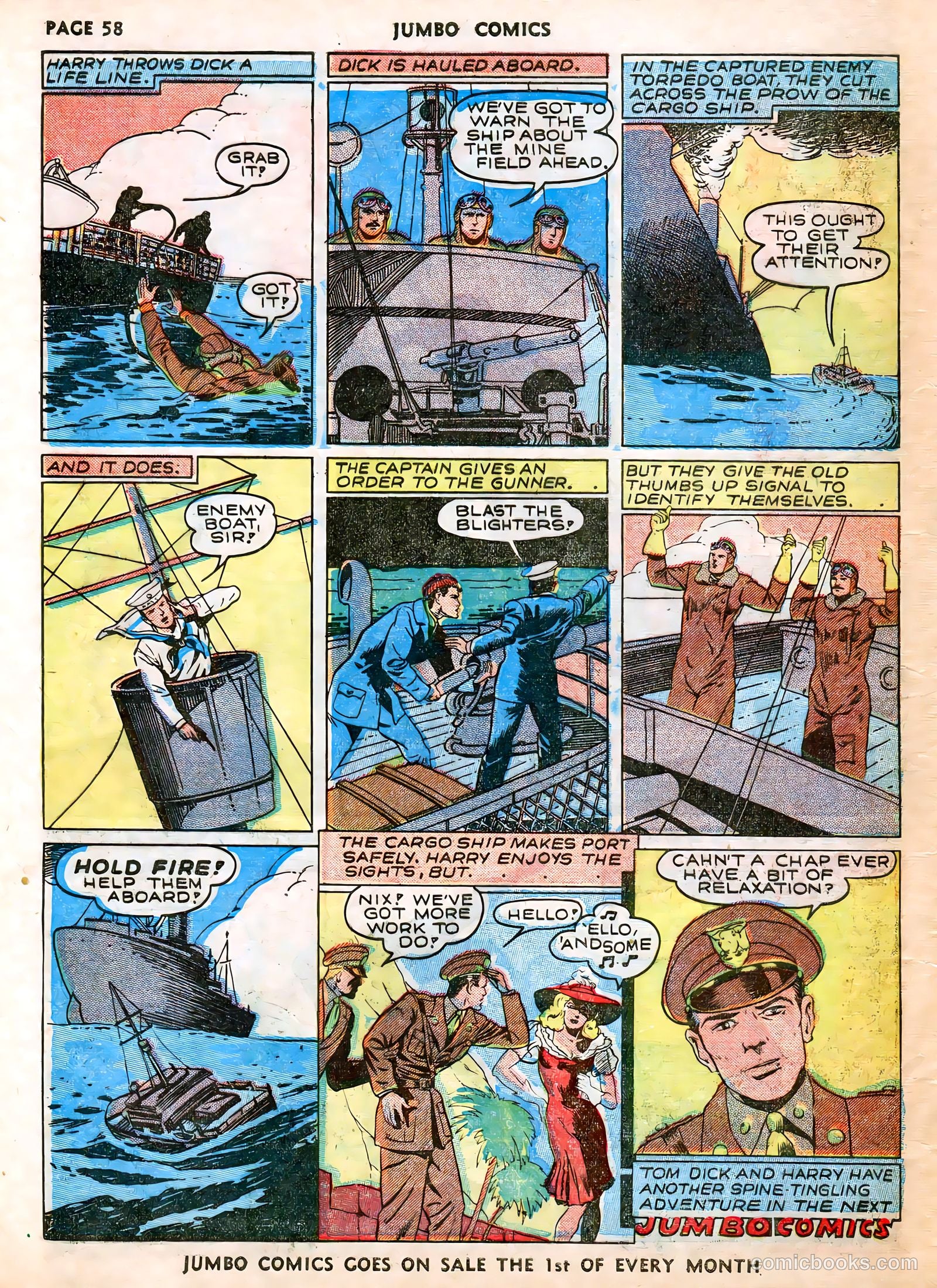 Jumbo Comics #32 (1941) — page 60 of 68