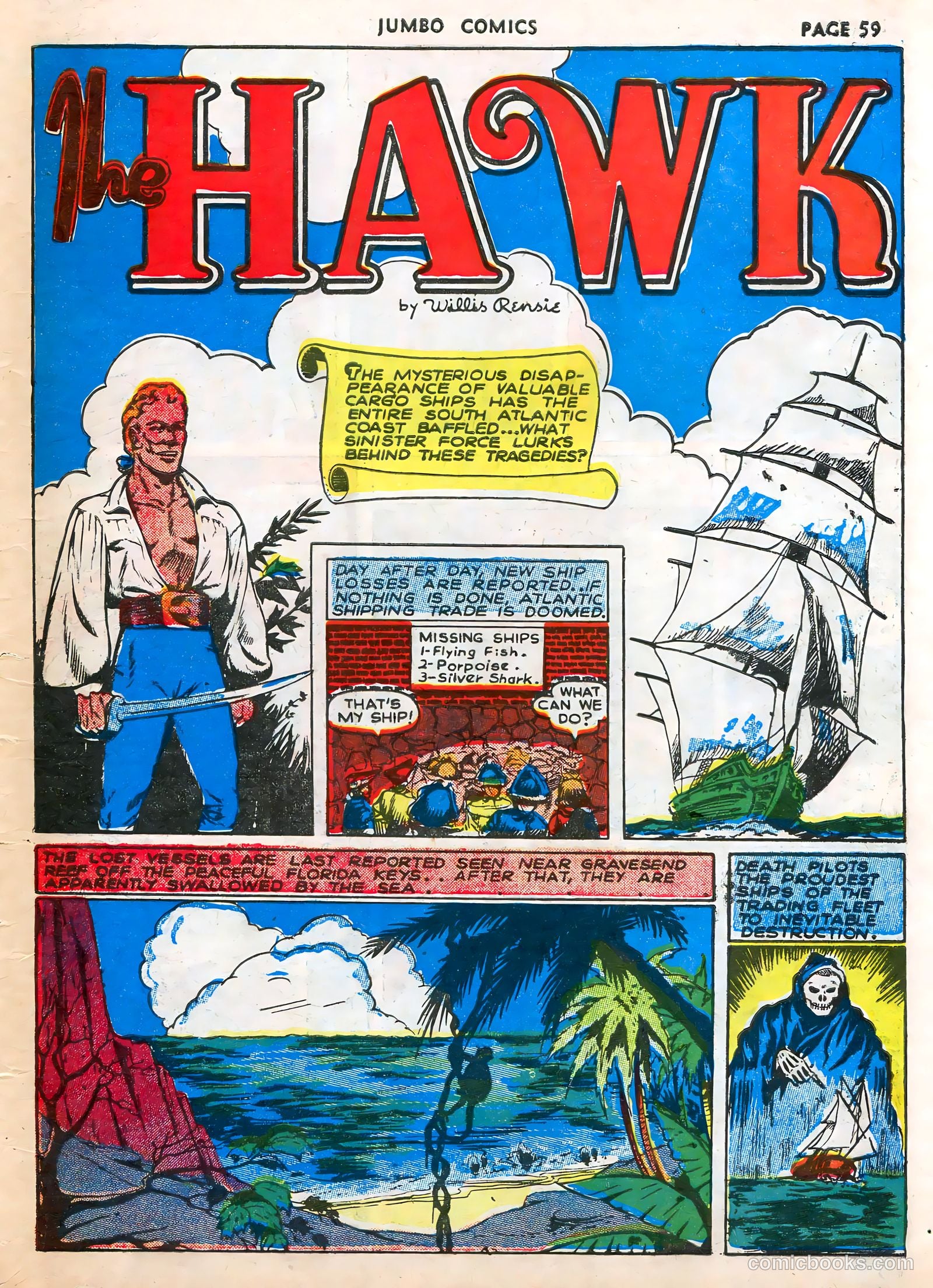 Jumbo Comics #32 (1941) — page 61 of 68