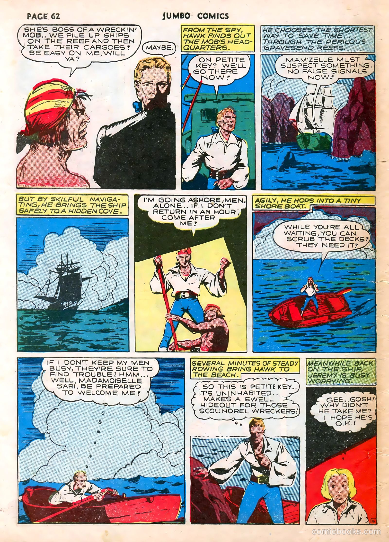 Jumbo Comics #32 (1941) — page 64 of 68