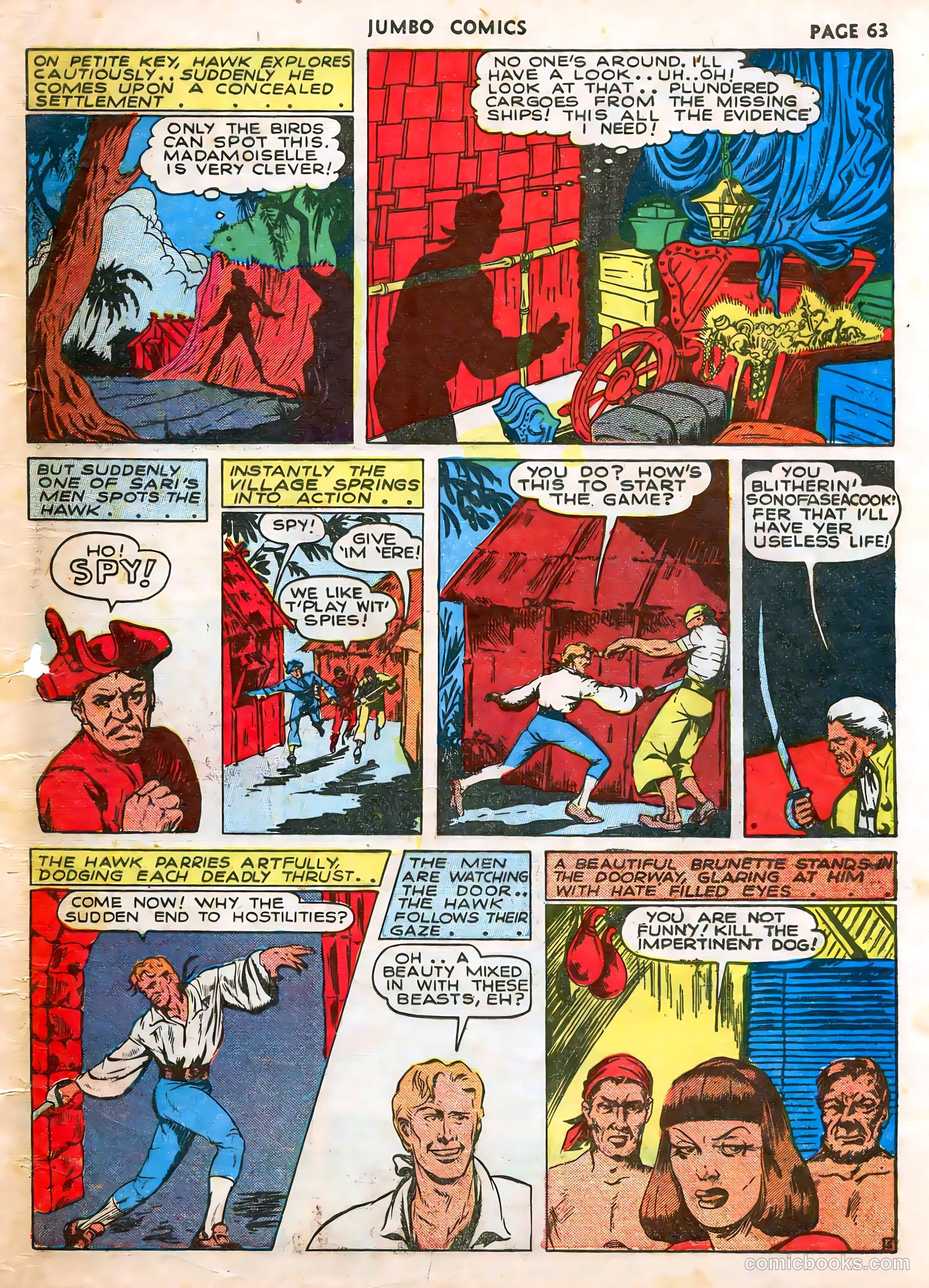 Jumbo Comics #32 (1941) — page 65 of 68