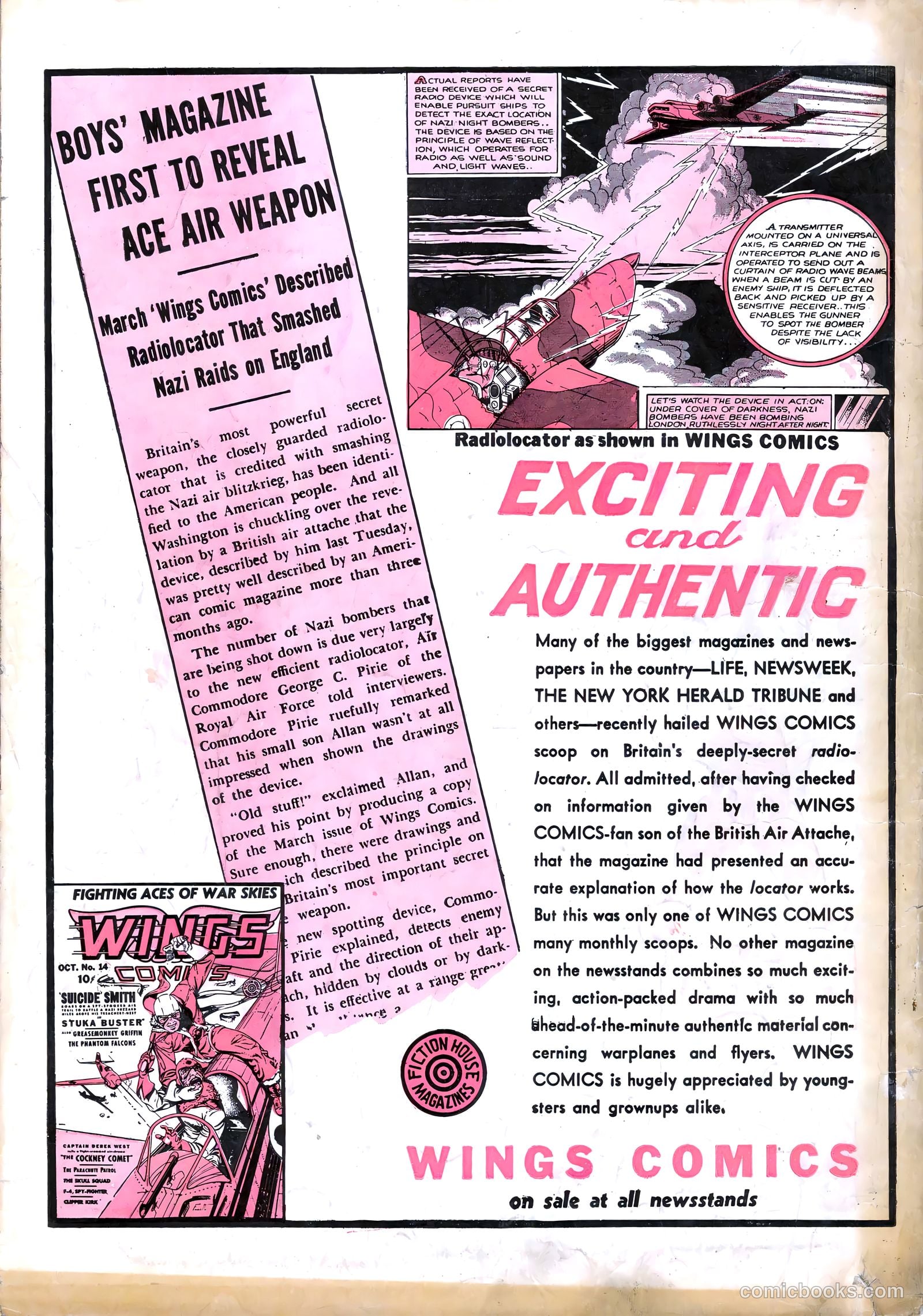 Jumbo Comics #32 (1941) — page 68 of 68