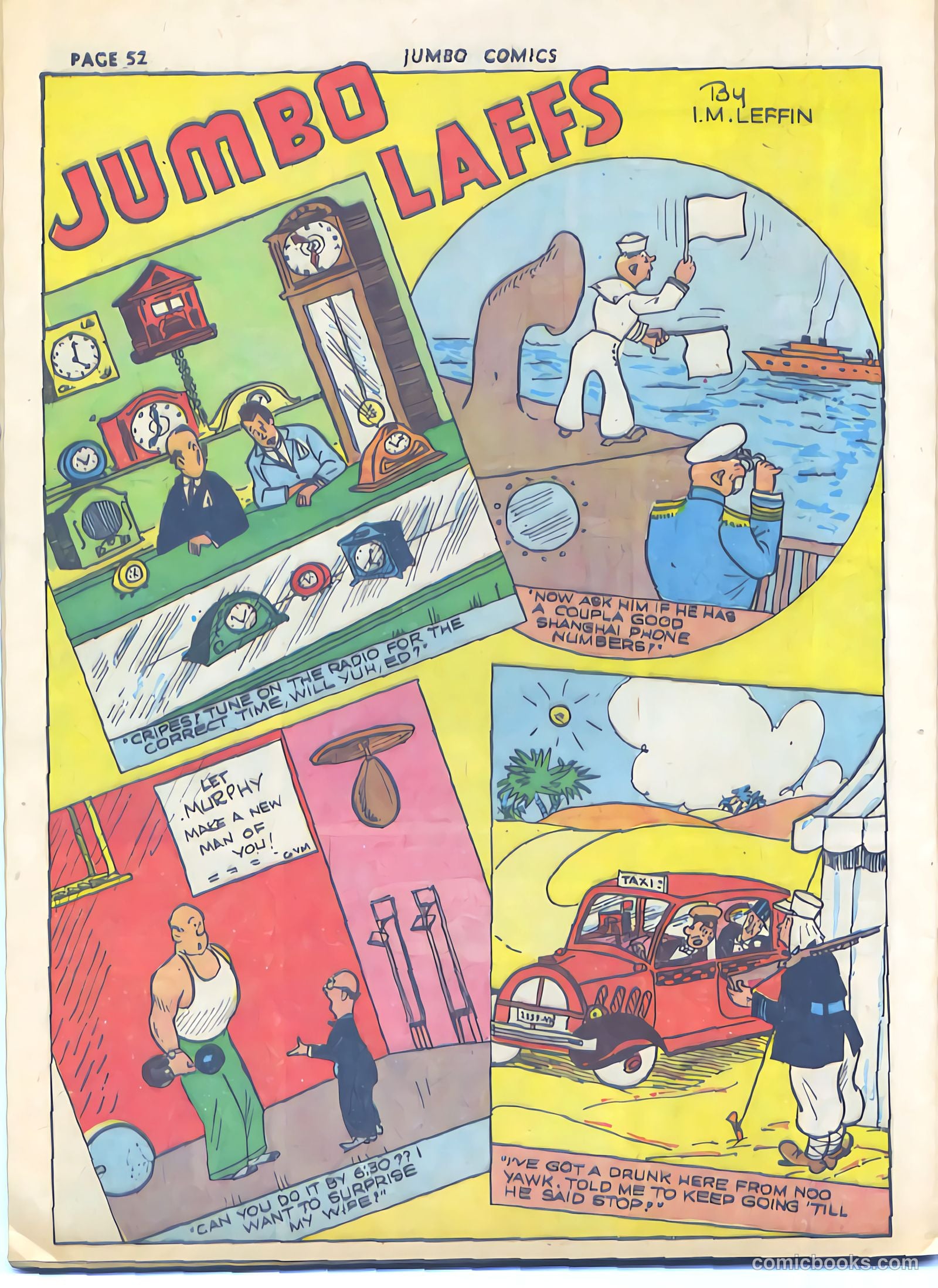 Jumbo Comics #33 (1941) — page 54 of 68