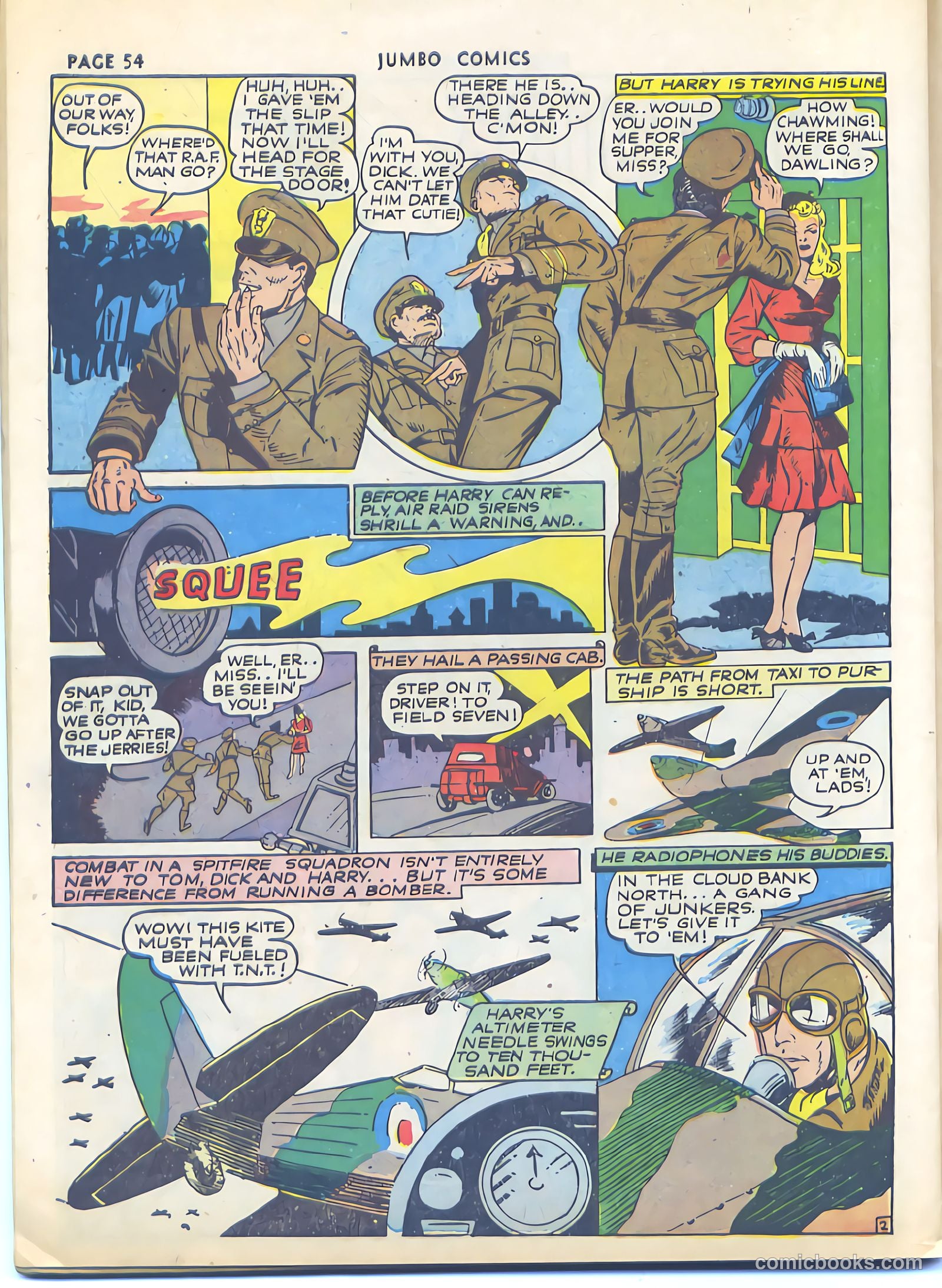 Jumbo Comics #33 (1941) — page 56 of 68