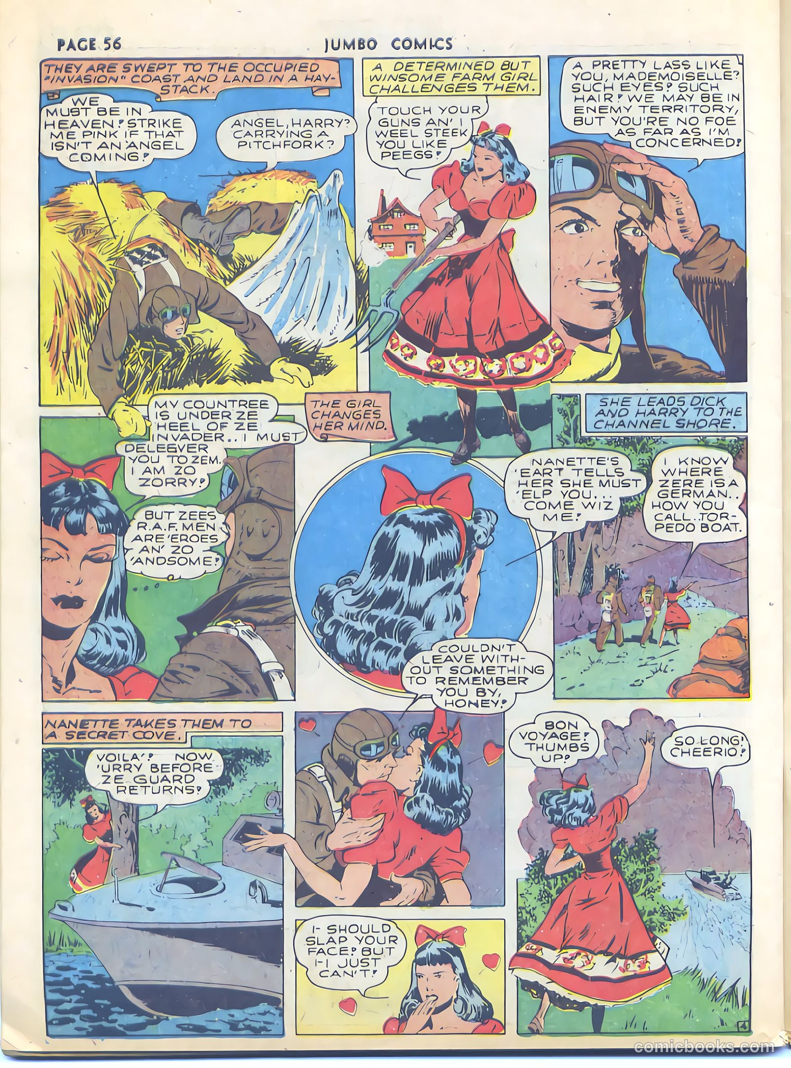 Jumbo Comics #33 (1941) — page 58 of 68