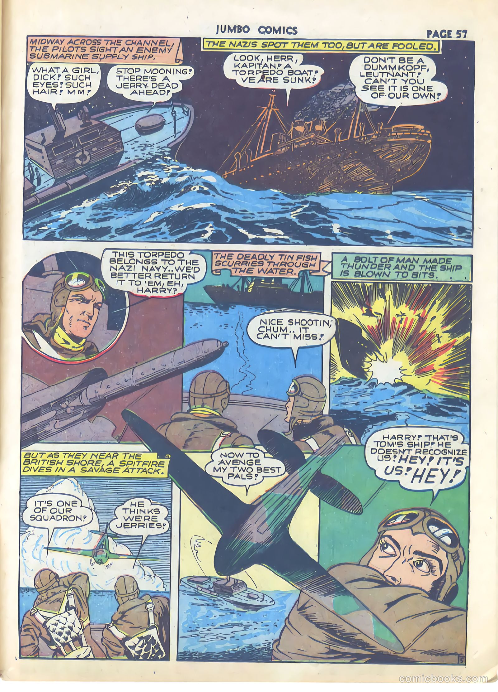 Jumbo Comics #33 (1941) — page 59 of 68