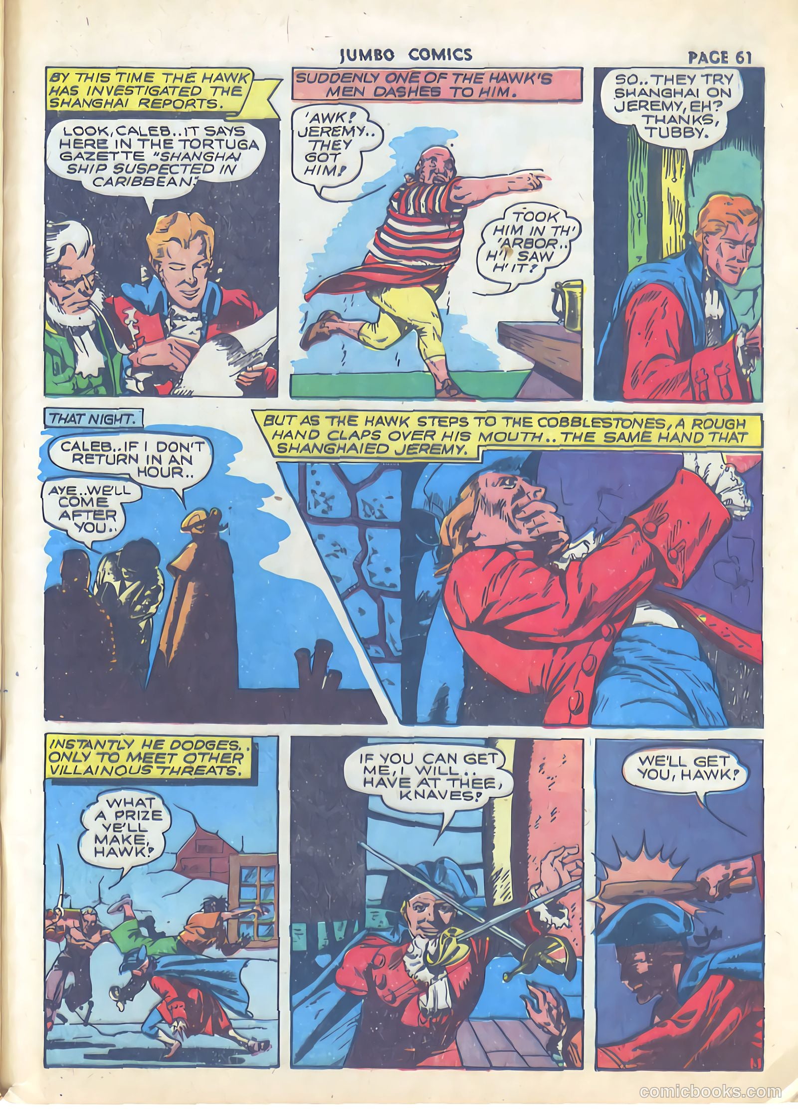Jumbo Comics #33 (1941) — page 63 of 68