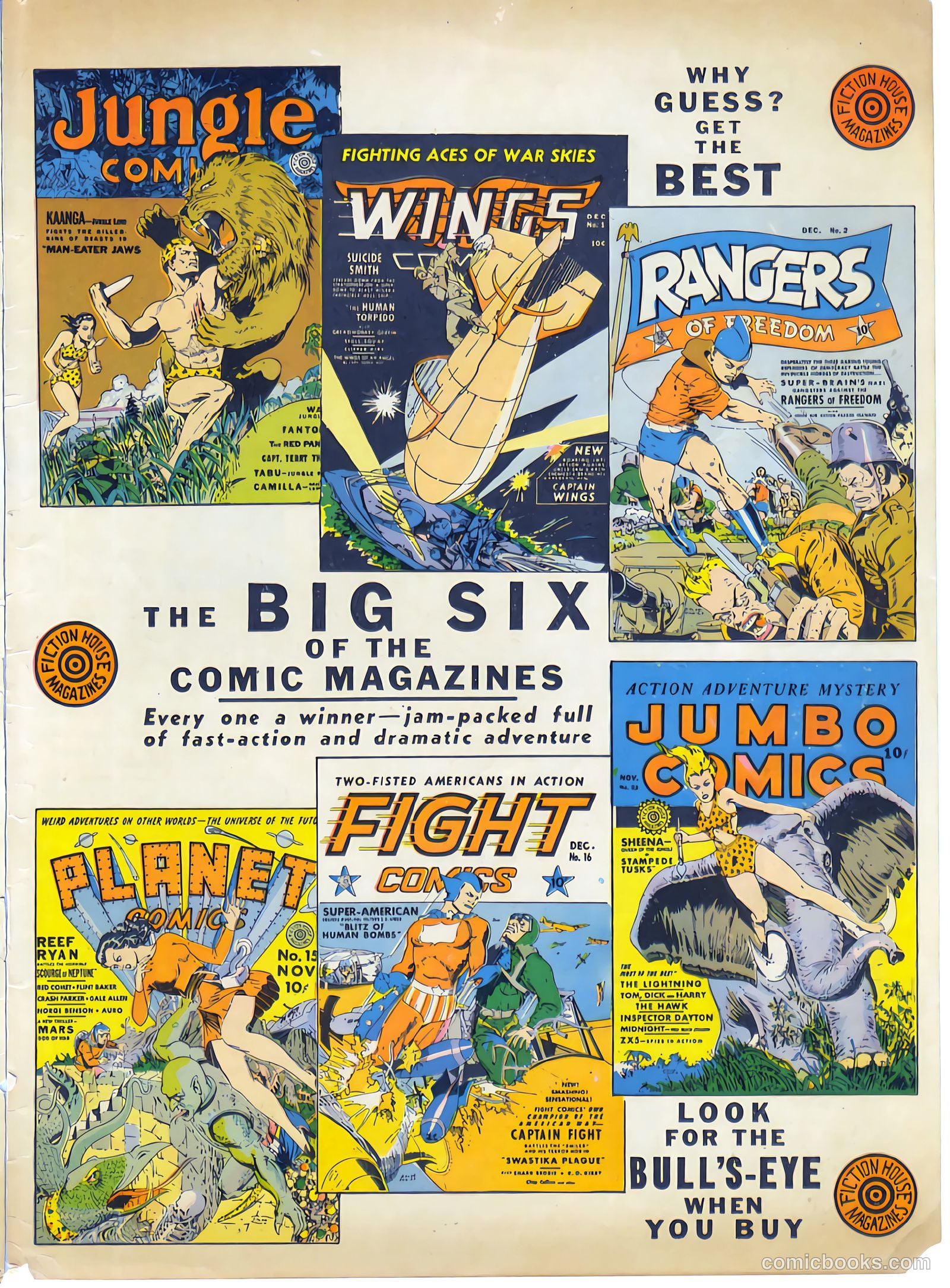 Jumbo Comics #33 (1941) — page 67 of 68