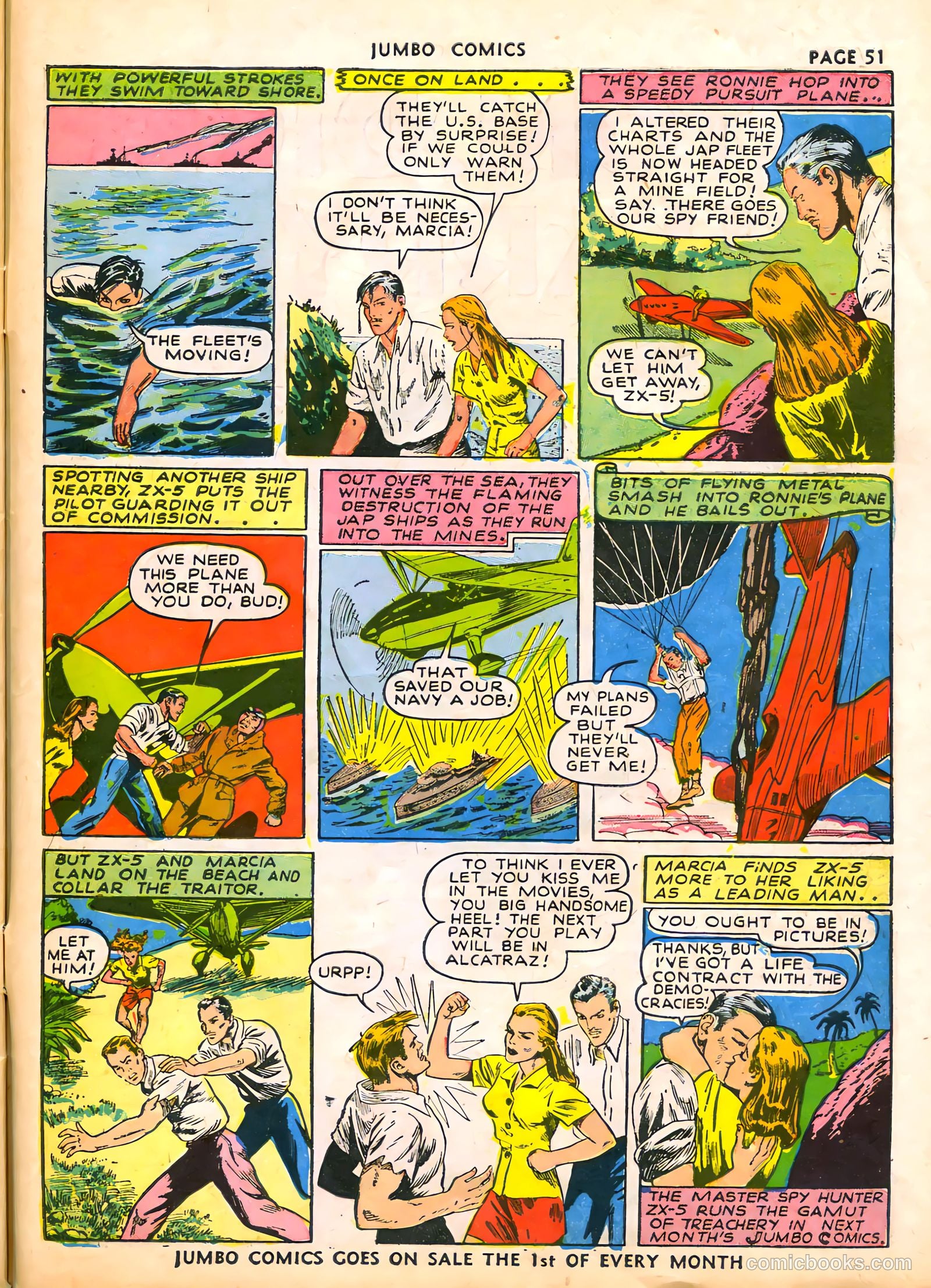 Jumbo Comics #34 (1941) — page 54 of 69
