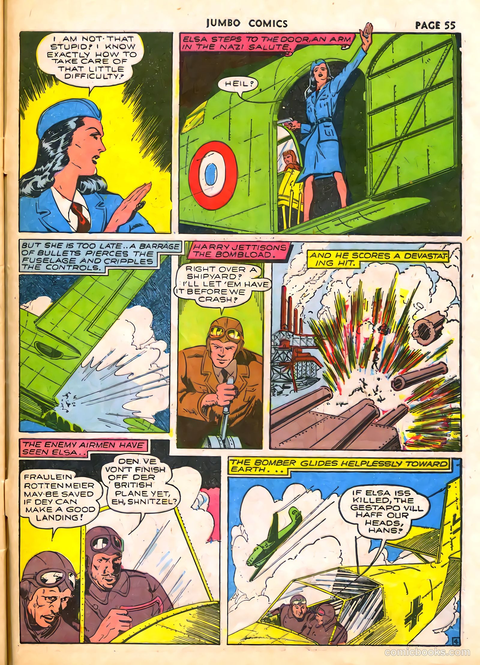 Jumbo Comics #34 (1941) — page 58 of 69