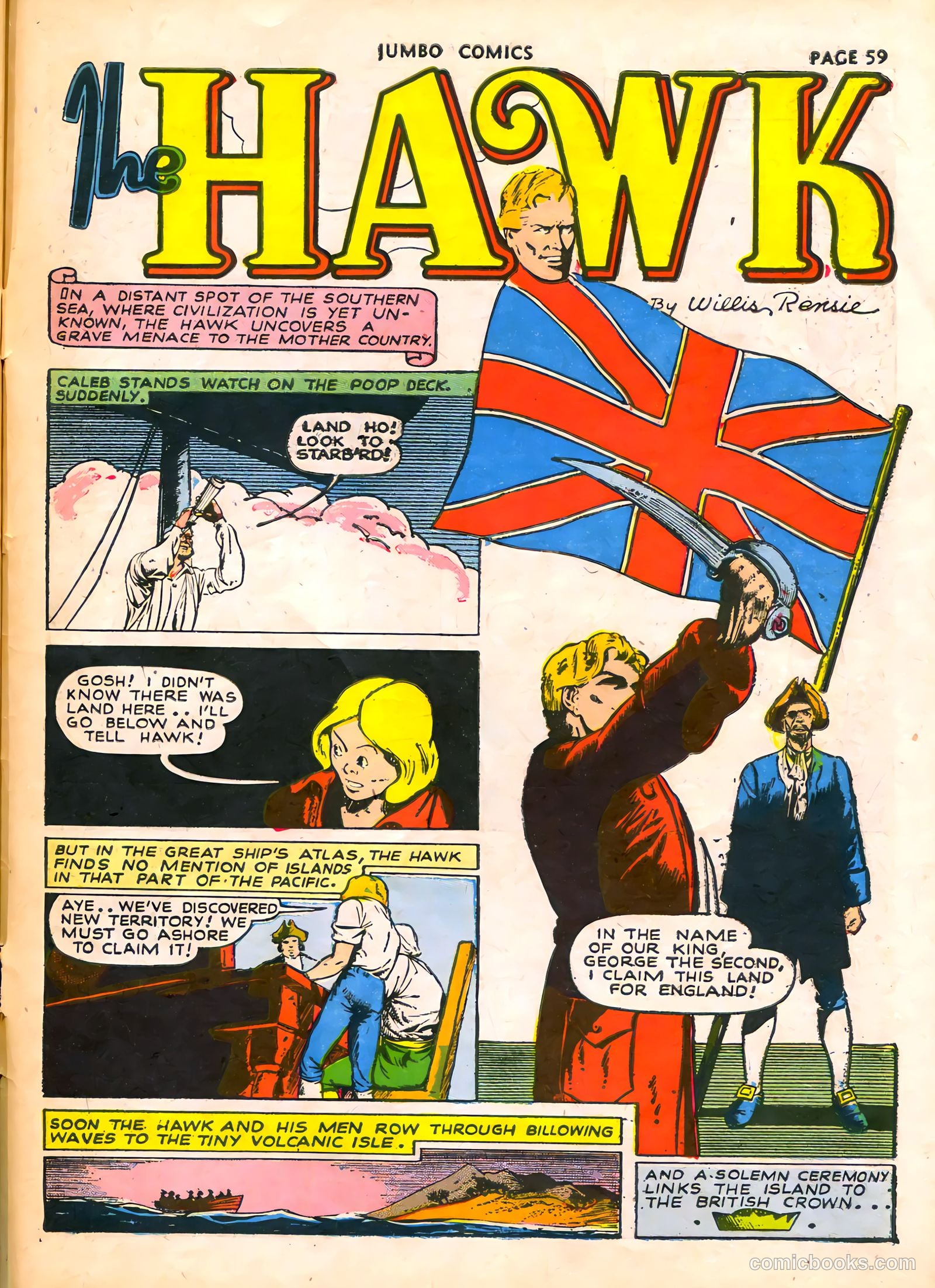 Jumbo Comics #34 (1941) — page 62 of 69