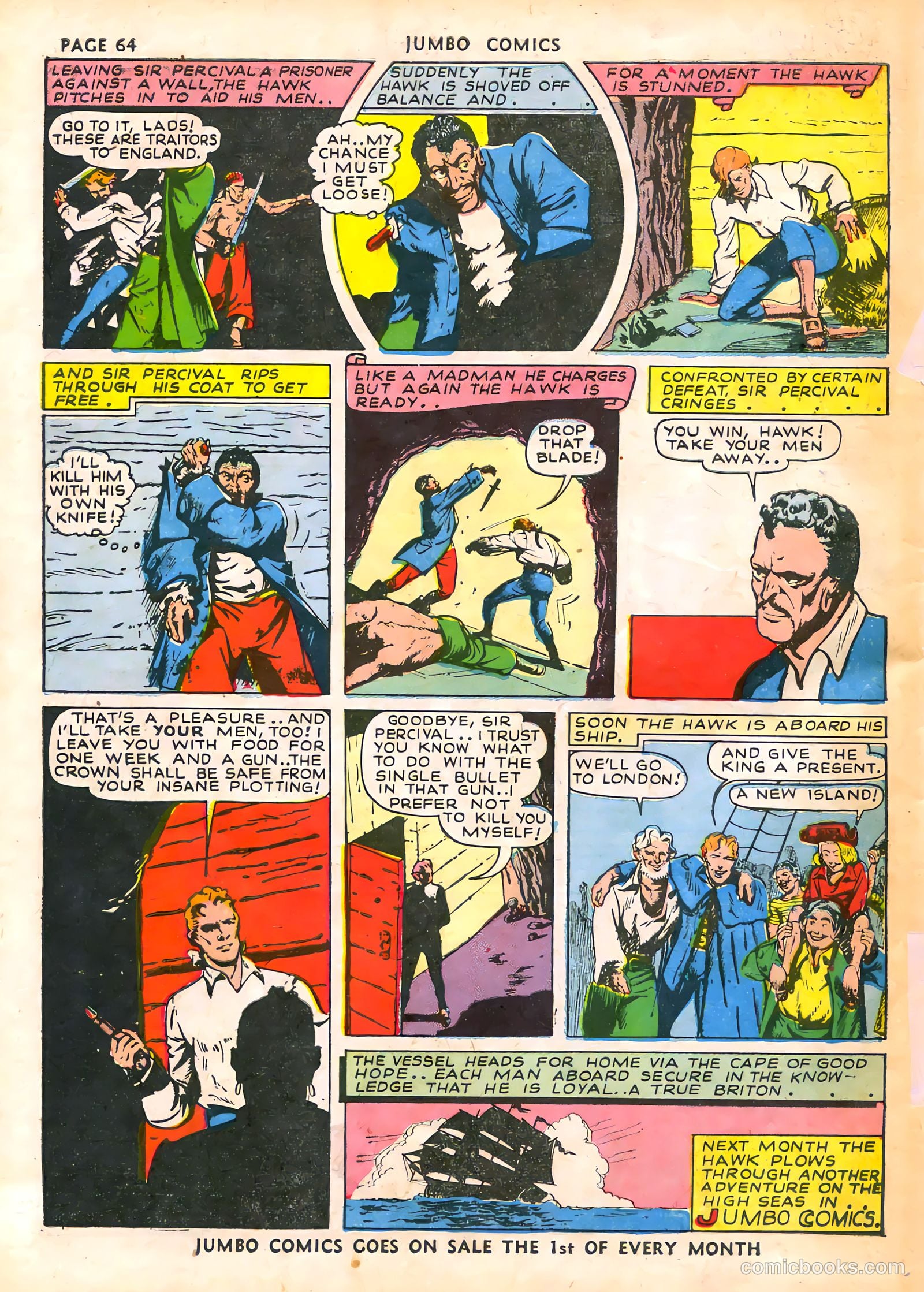 Jumbo Comics #34 (1941) — page 67 of 69