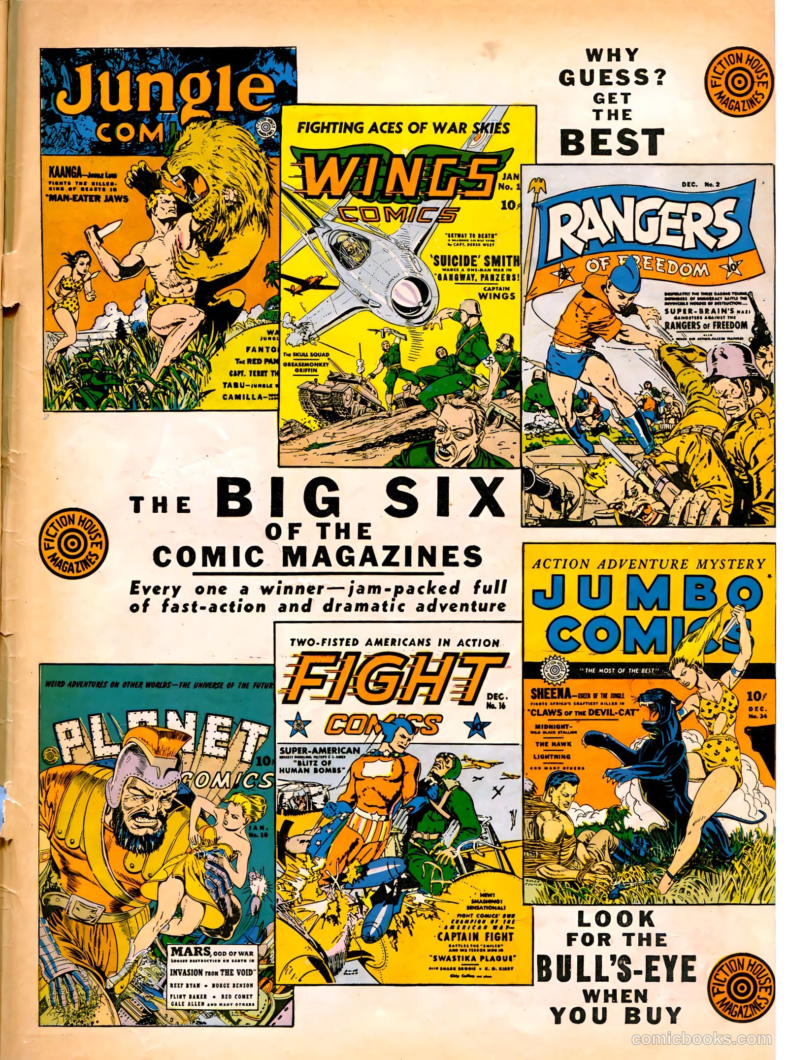 Jumbo Comics #34 (1941) — page 68 of 69