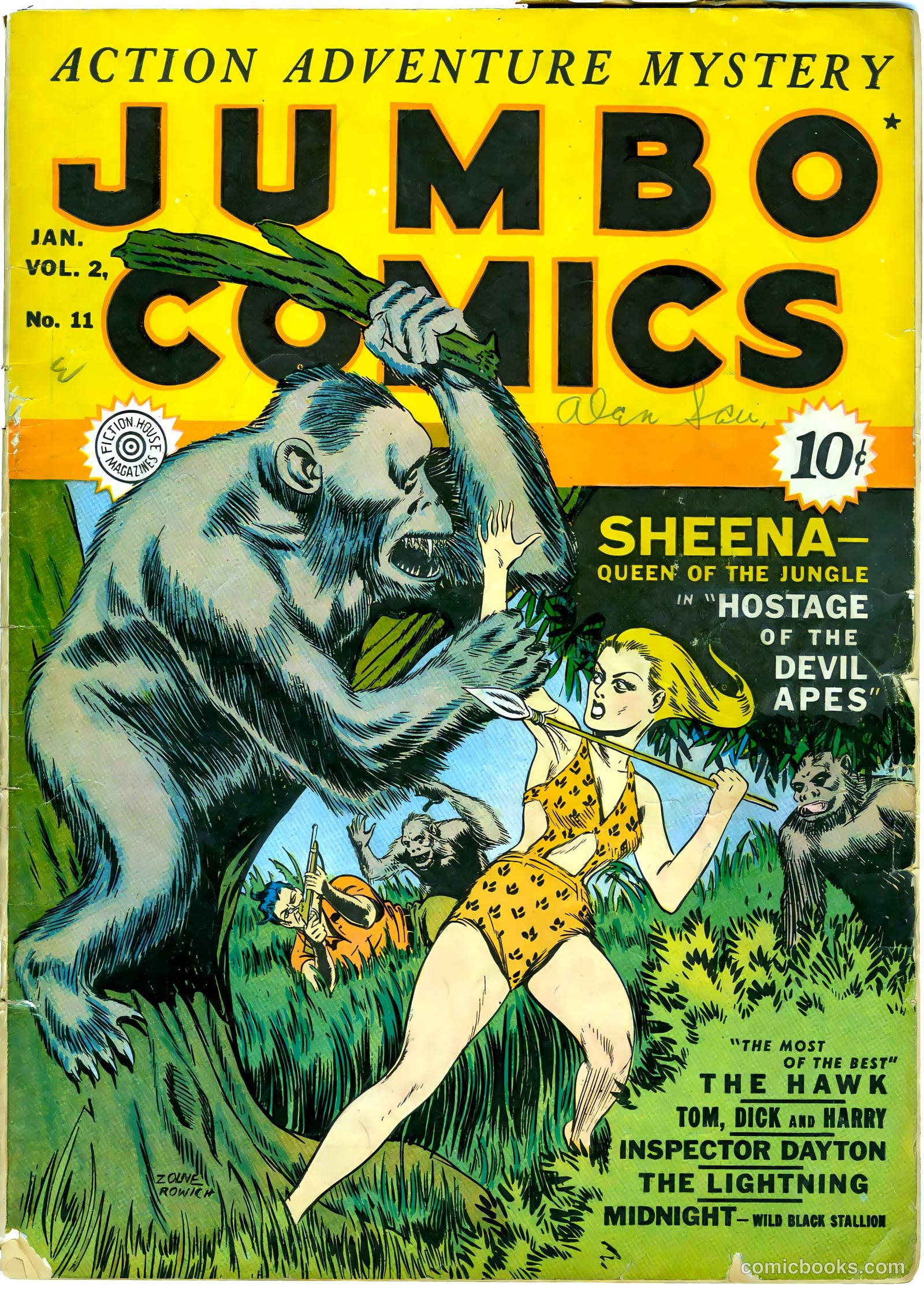 Jumbo Comics #35