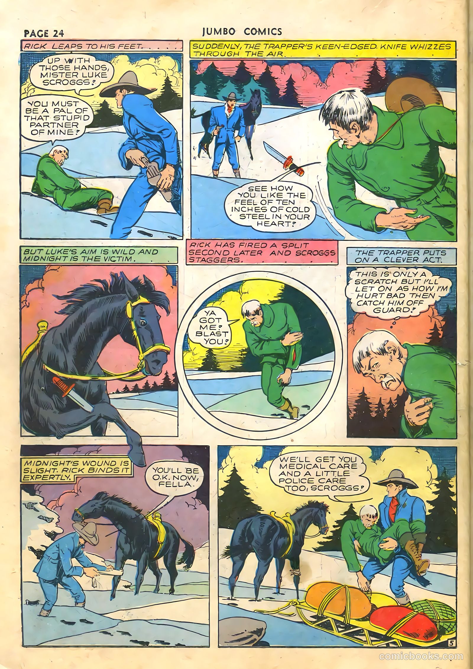 Jumbo Comics #35 (1942) — page 27 of 69