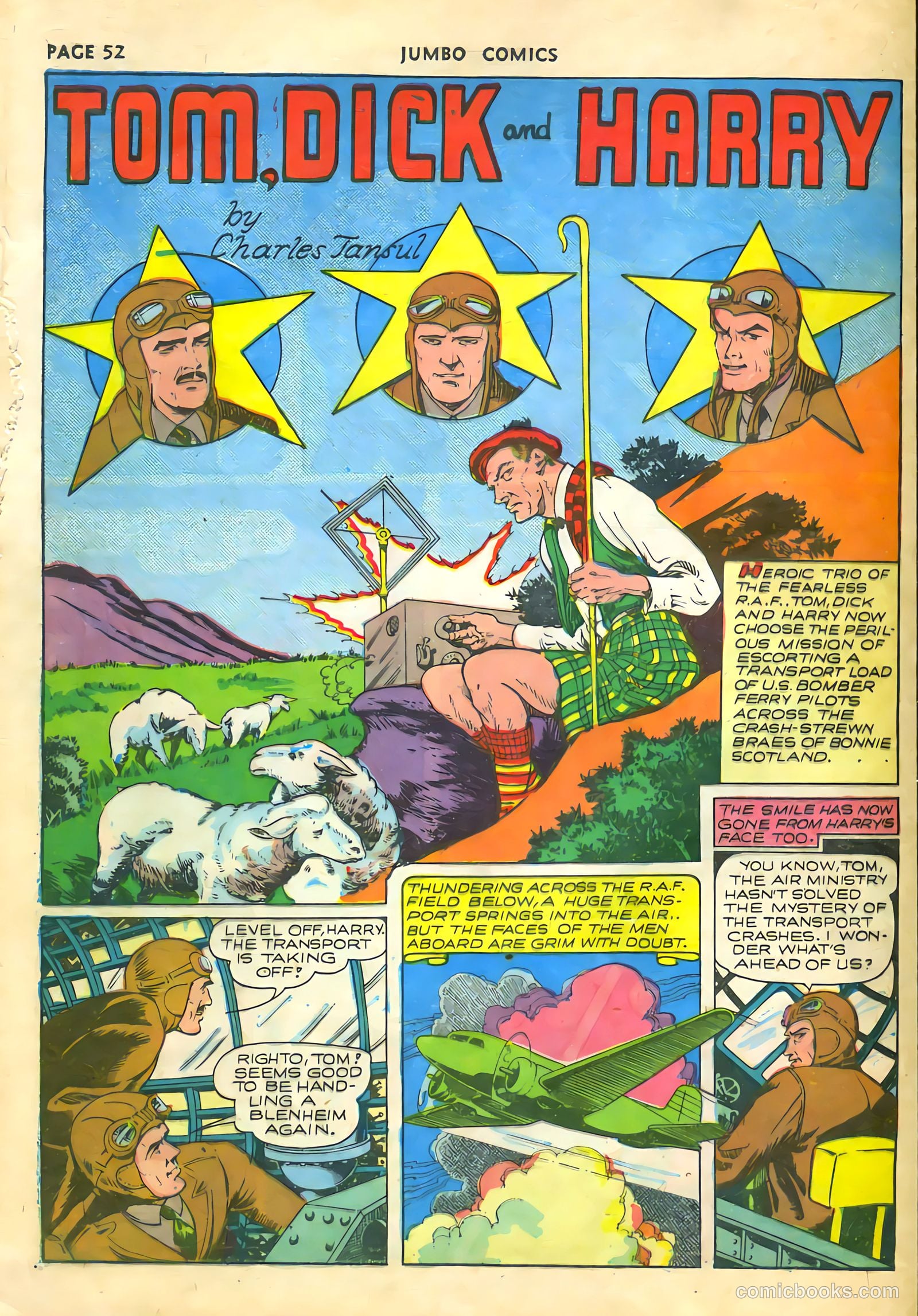 Jumbo Comics #35 (1942) — page 55 of 69
