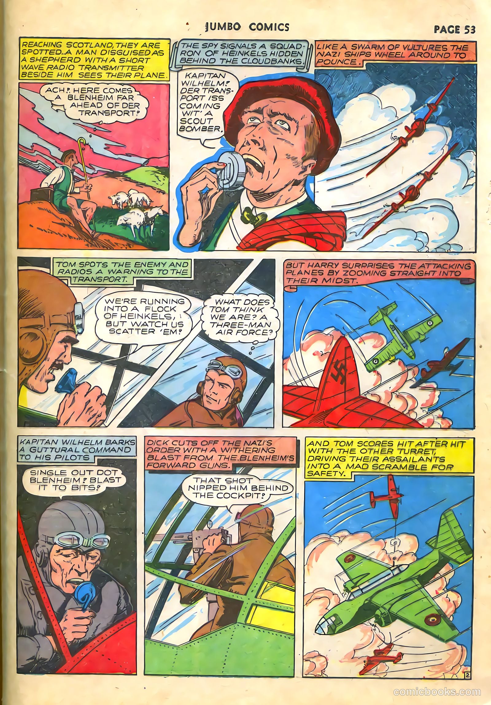 Jumbo Comics #35 (1942) — page 56 of 69