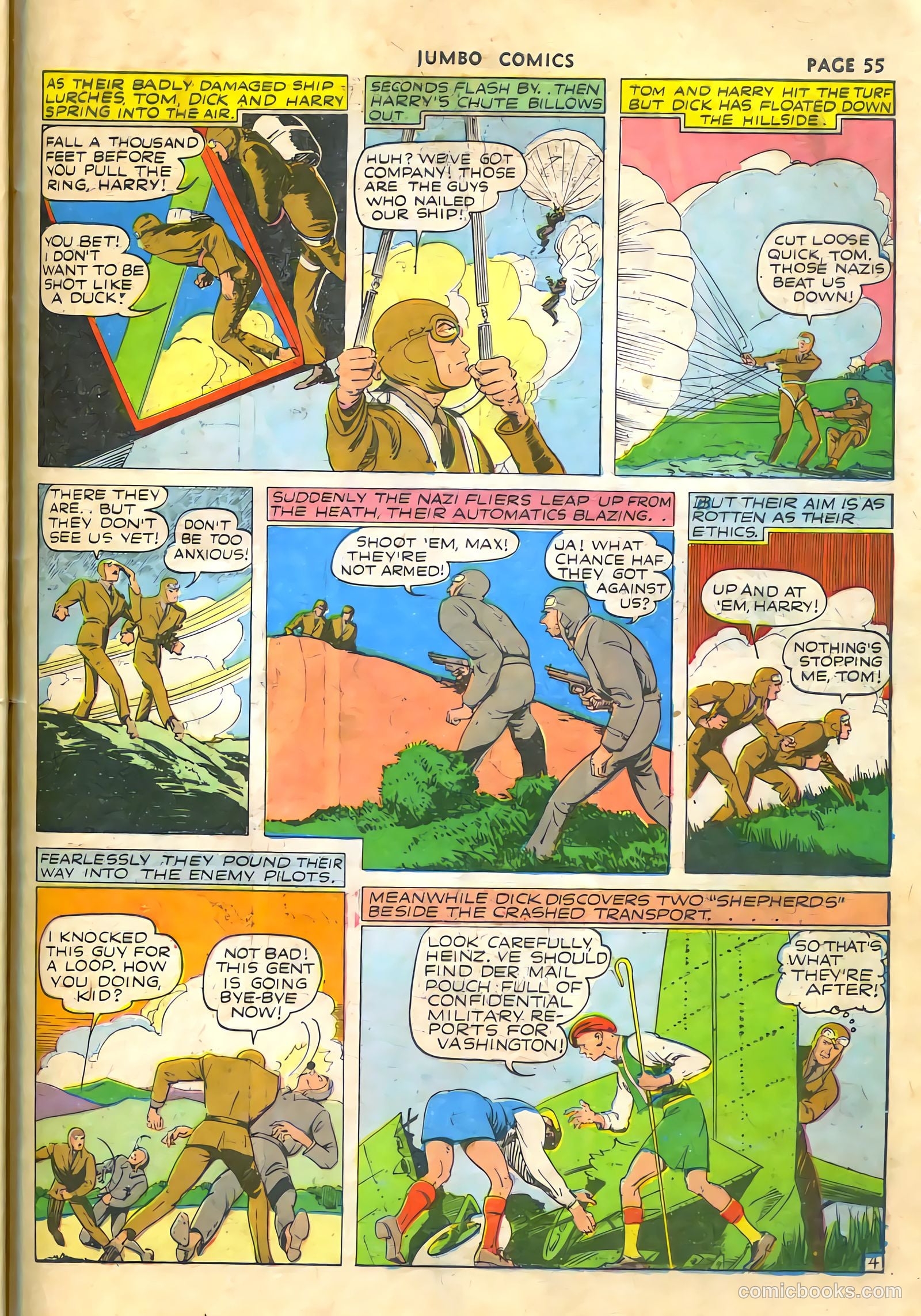 Jumbo Comics #35 (1942) — page 58 of 69